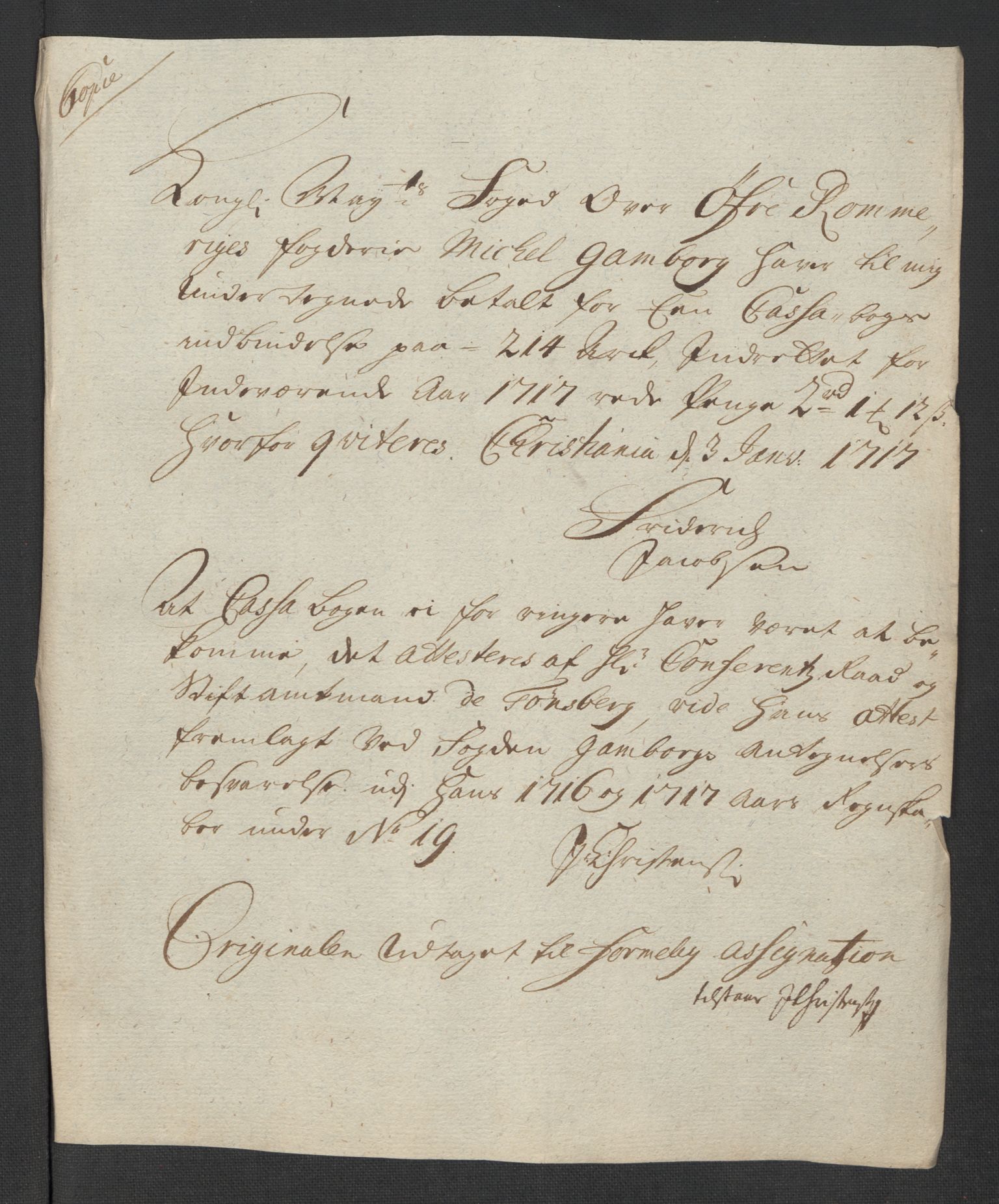 Rentekammeret inntil 1814, Reviderte regnskaper, Fogderegnskap, AV/RA-EA-4092/R12/L0726: Fogderegnskap Øvre Romerike, 1717, p. 324