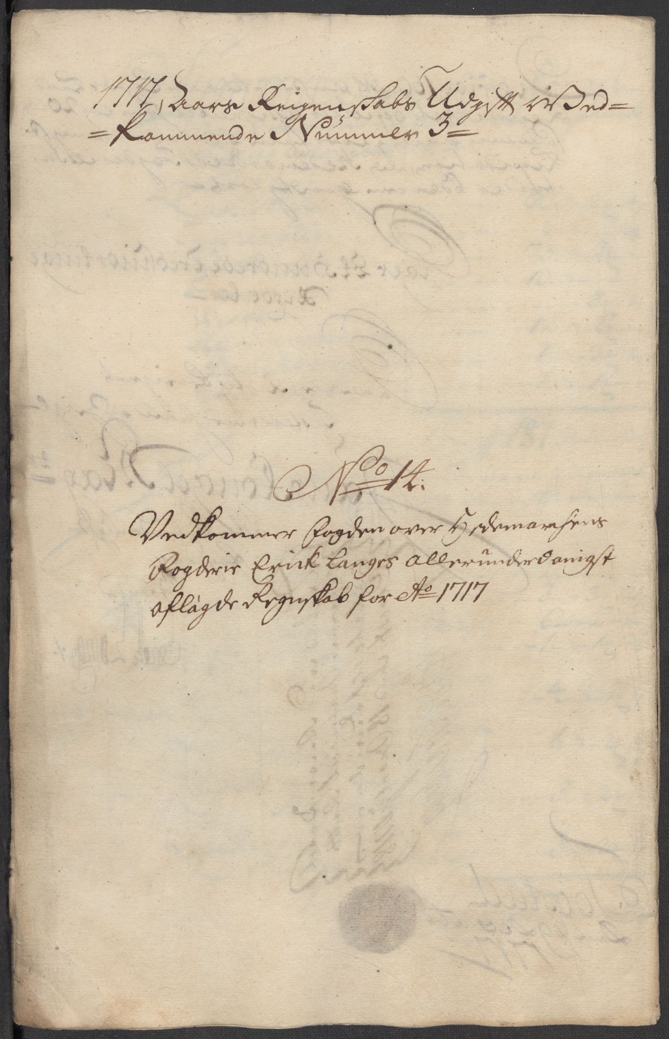 Rentekammeret inntil 1814, Reviderte regnskaper, Fogderegnskap, RA/EA-4092/R16/L1056: Fogderegnskap Hedmark, 1717, p. 316