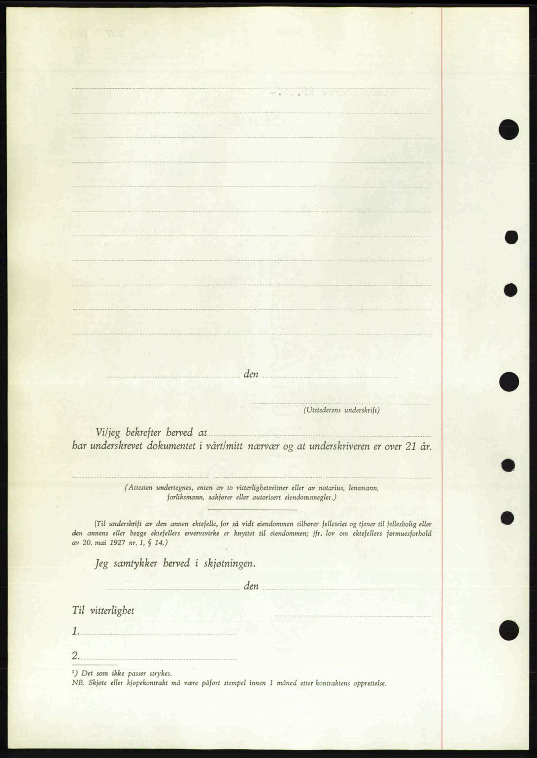 Nordre Sunnmøre sorenskriveri, AV/SAT-A-0006/1/2/2C/2Ca: Mortgage book no. A33, 1949-1950, Diary no: : 137/1950