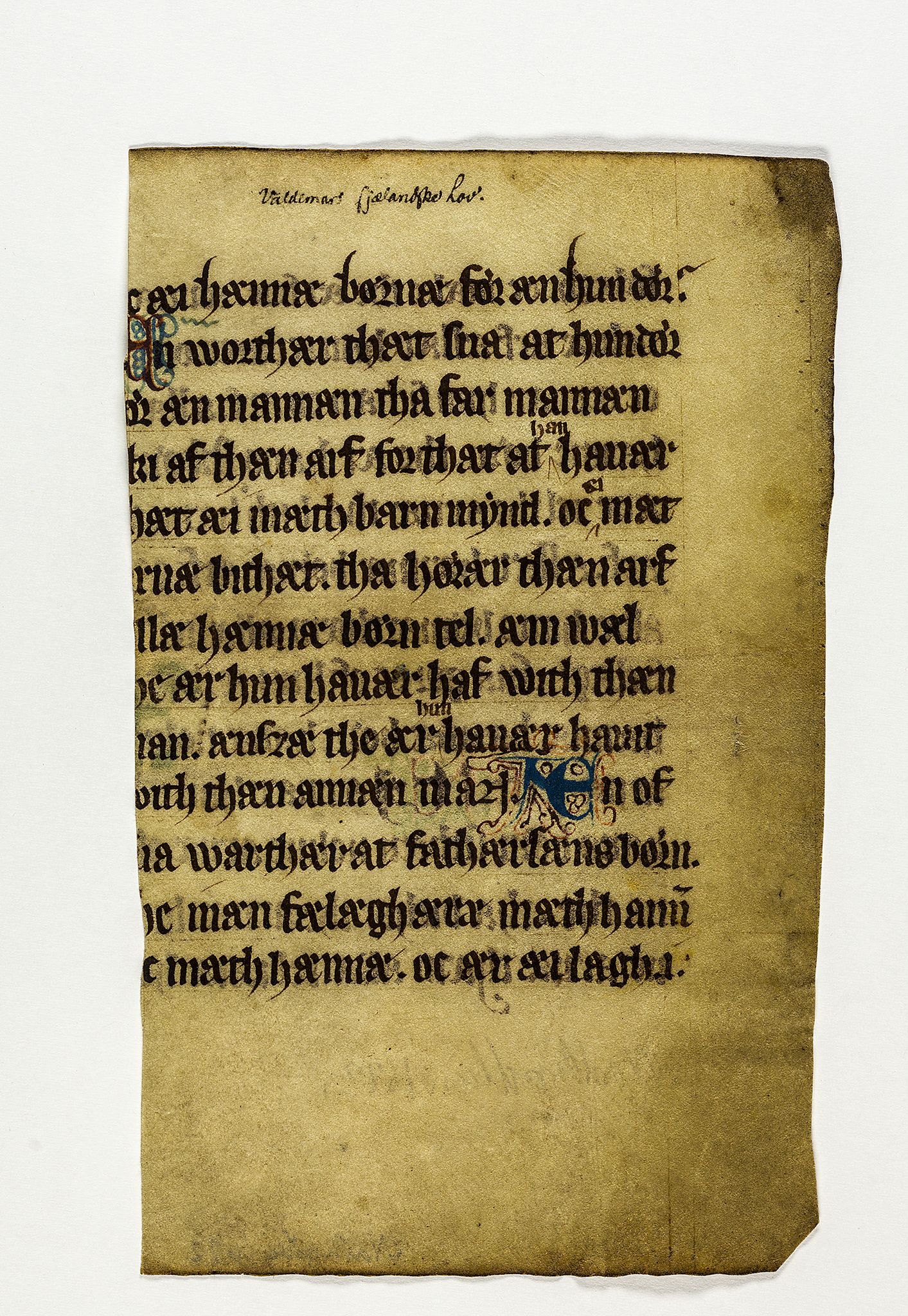 Riksarkivets diplomsamling, AV/RA-EA-5965/F26/L0006: Norrøne membranfragmenter bestand 67-87, 1100-1536, p. 126