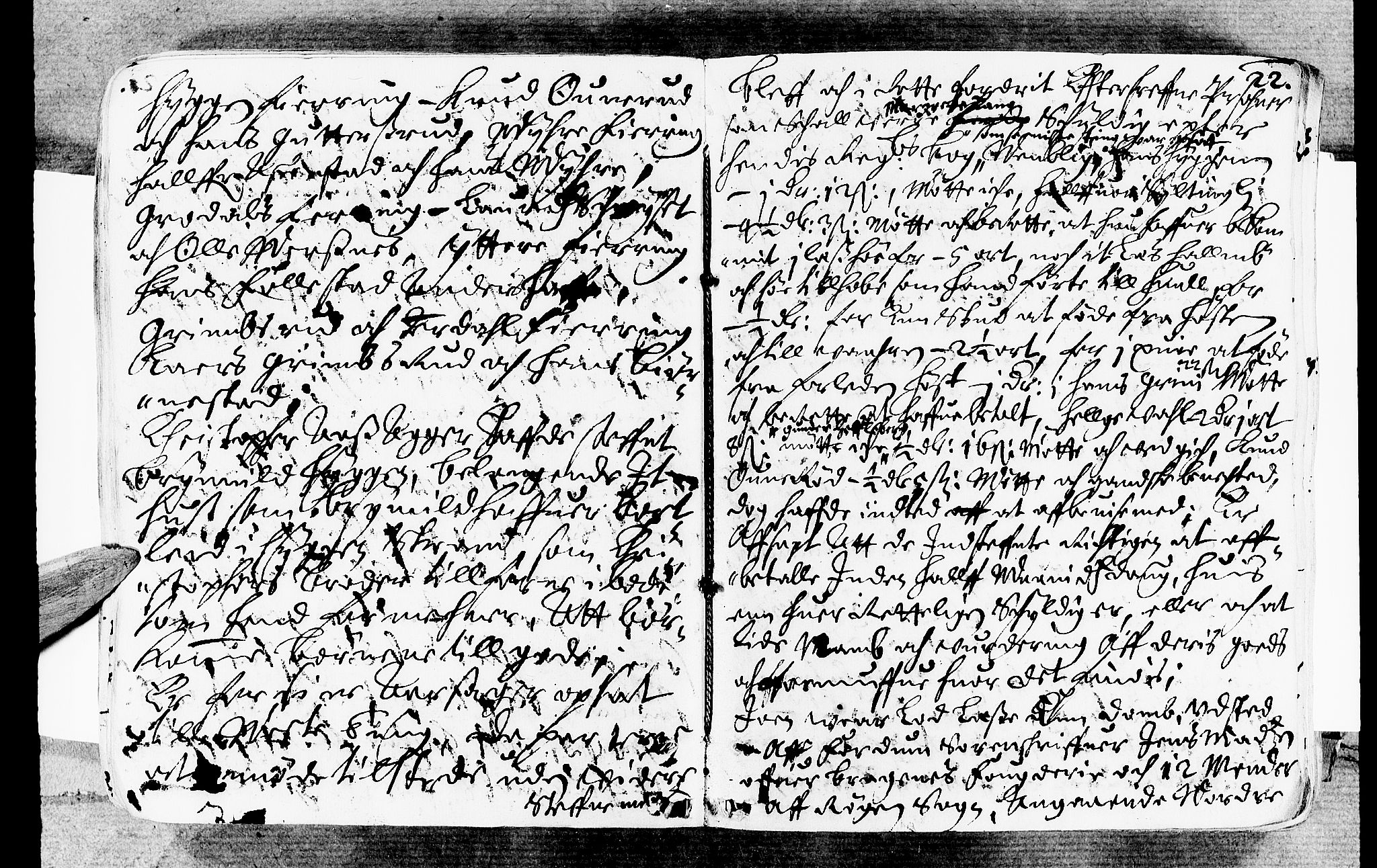 Lier, Røyken og Hurum sorenskriveri, SAKO/A-89/F/Fa/L0009: Tingbok, 1668, p. 22
