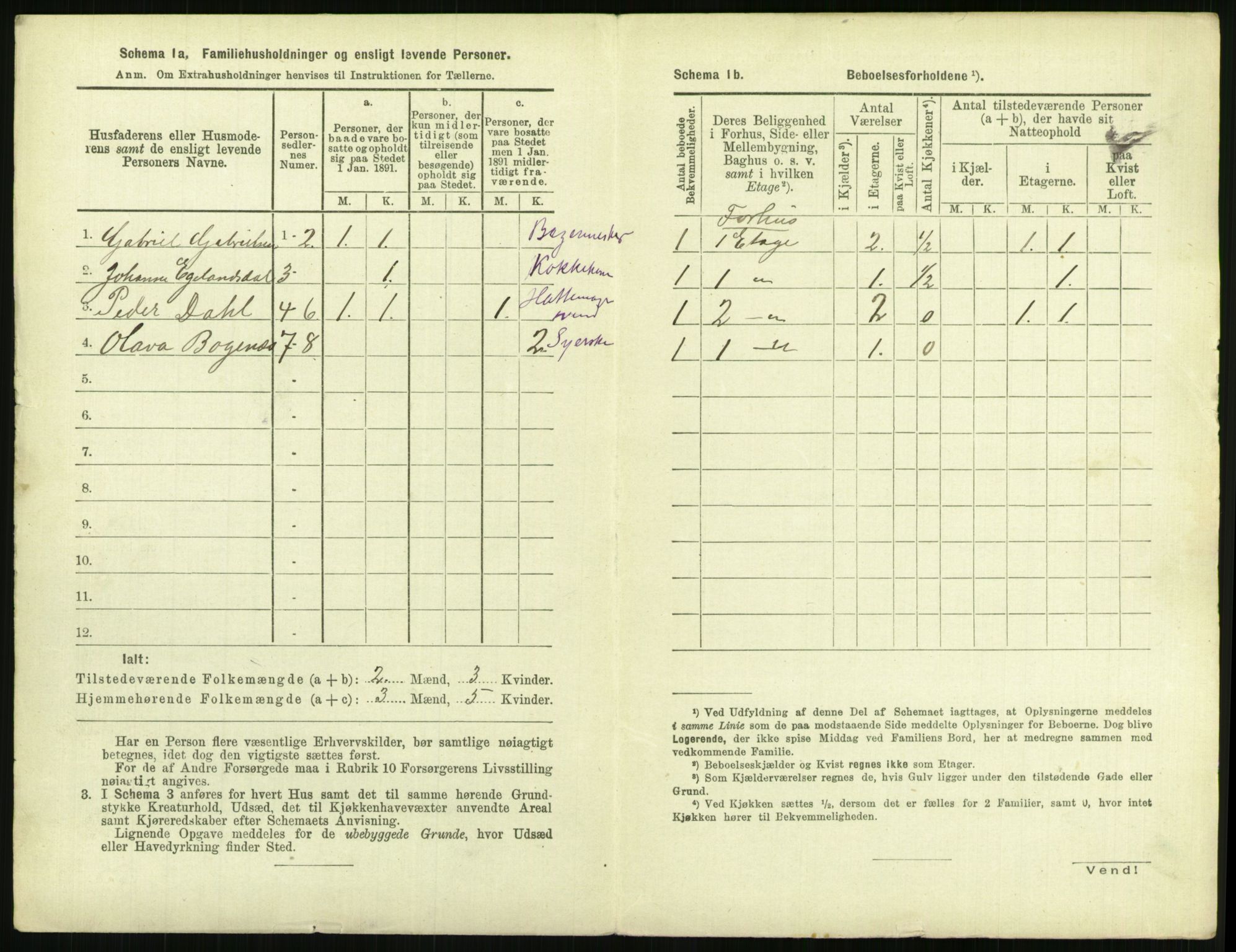 RA, 1891 census for 1103 Stavanger, 1891, p. 4980