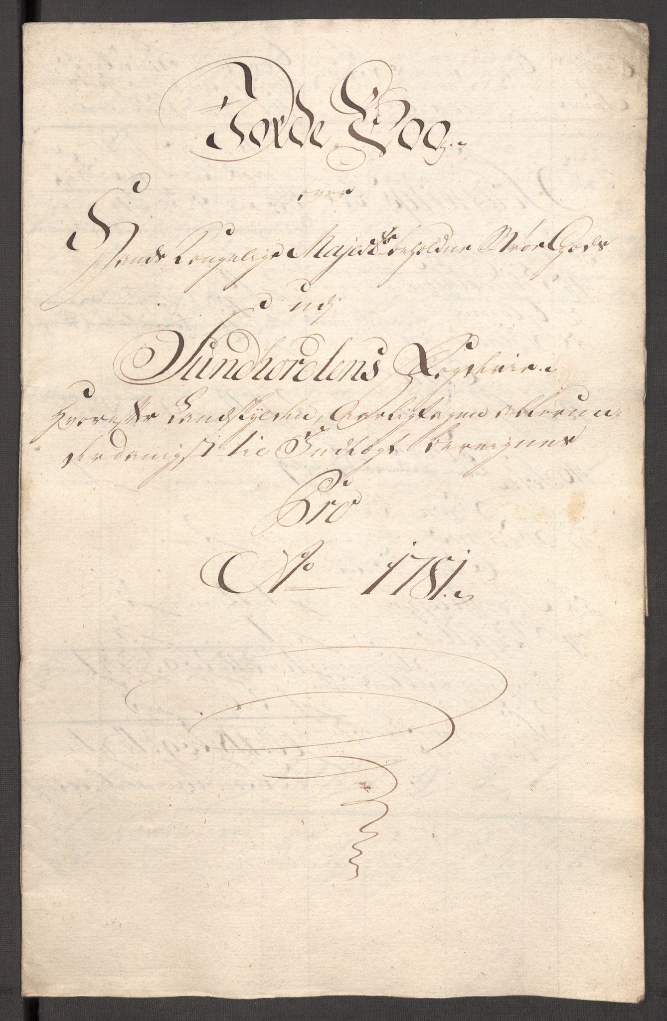 Rentekammeret inntil 1814, Reviderte regnskaper, Fogderegnskap, RA/EA-4092/R48/L3097: Fogderegnskap Sunnhordland og Hardanger, 1781, p. 105
