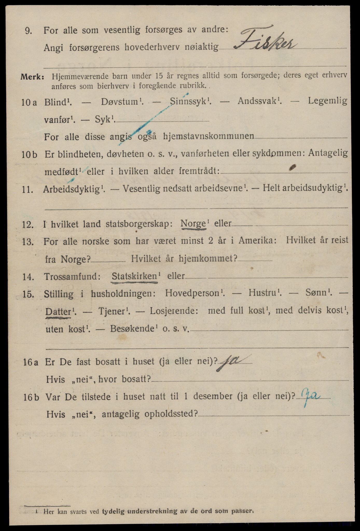 SAT, 1920 census for Ålesund, 1920, p. 33253