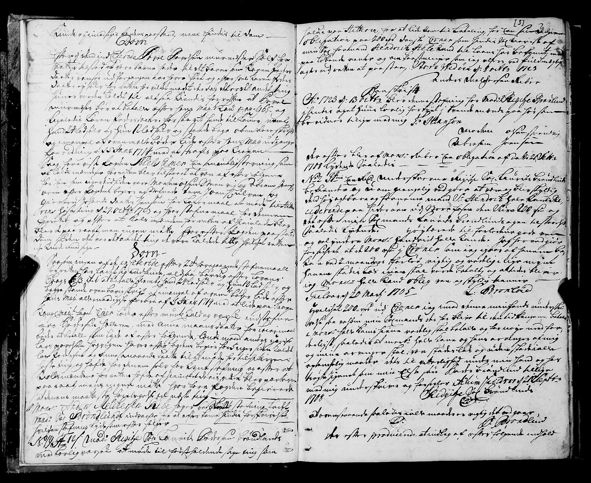 Fosen sorenskriveri, AV/SAT-A-1107/1/1/1A/L0005: Tingbok 5, 1723-1729, p. 2-3