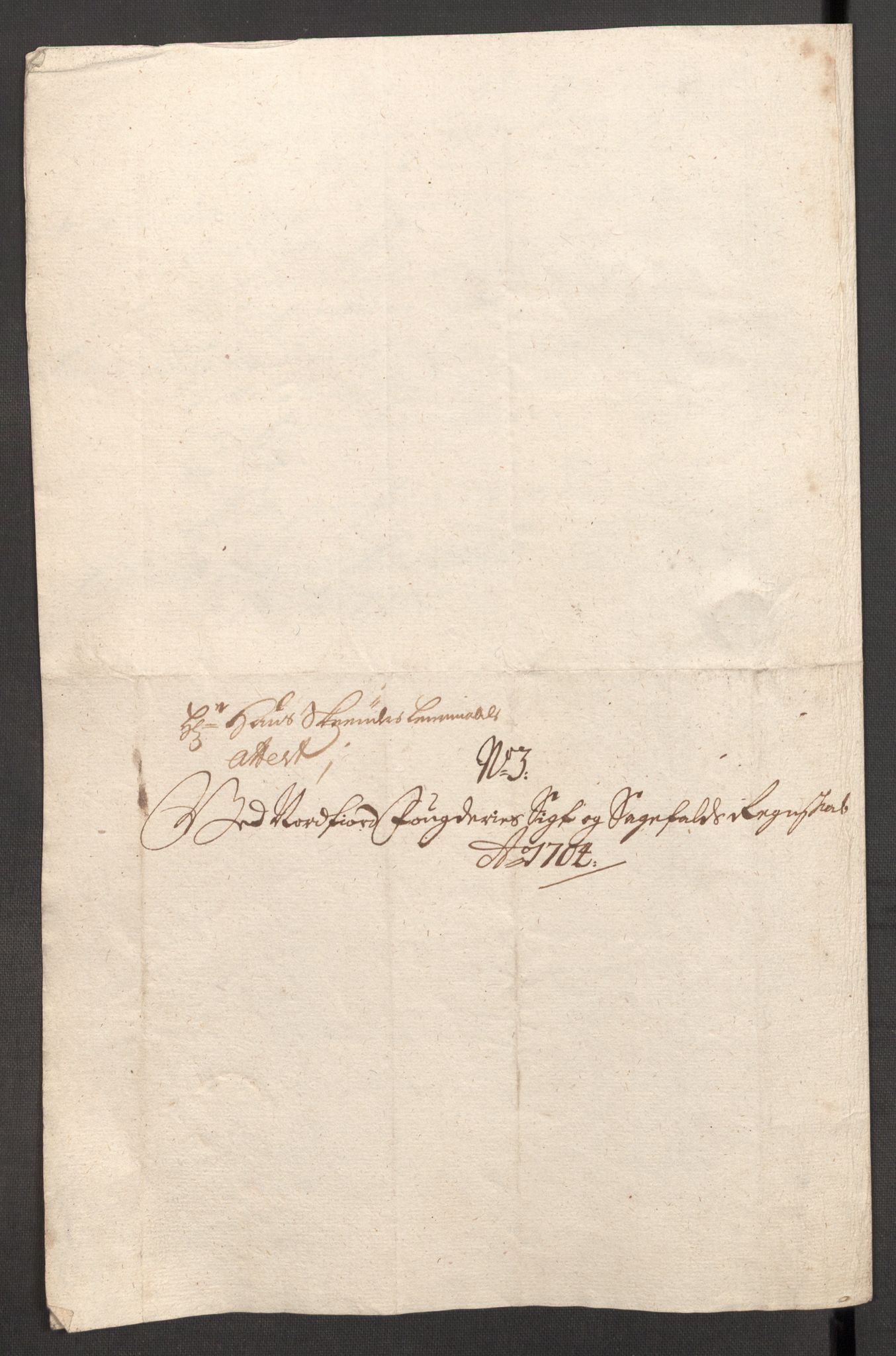 Rentekammeret inntil 1814, Reviderte regnskaper, Fogderegnskap, AV/RA-EA-4092/R53/L3428: Fogderegnskap Sunn- og Nordfjord, 1704, p. 232