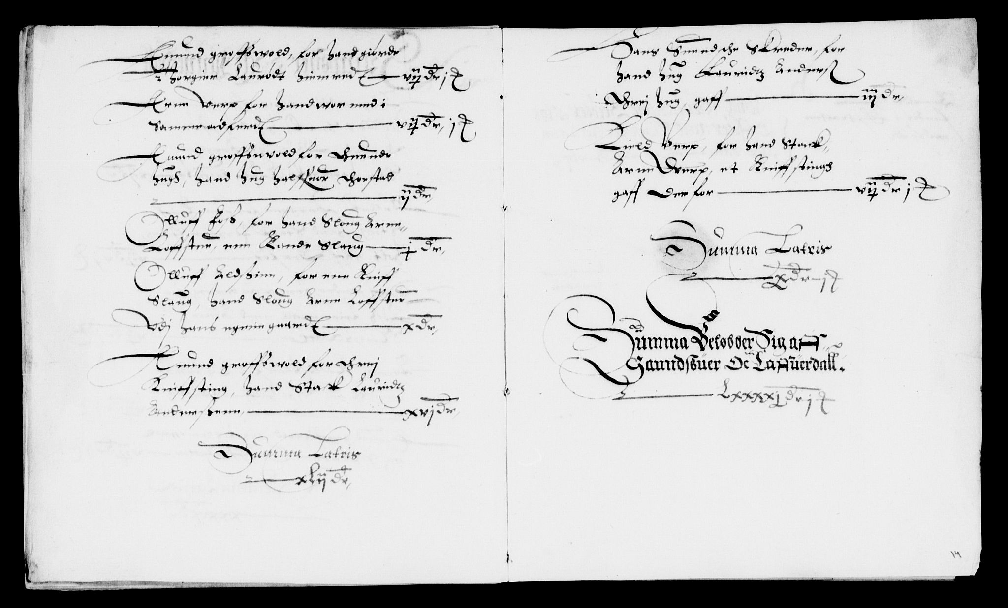 Rentekammeret inntil 1814, Reviderte regnskaper, Lensregnskaper, AV/RA-EA-5023/R/Rb/Rbo/L0001: Tønsberg len, 1584-1612