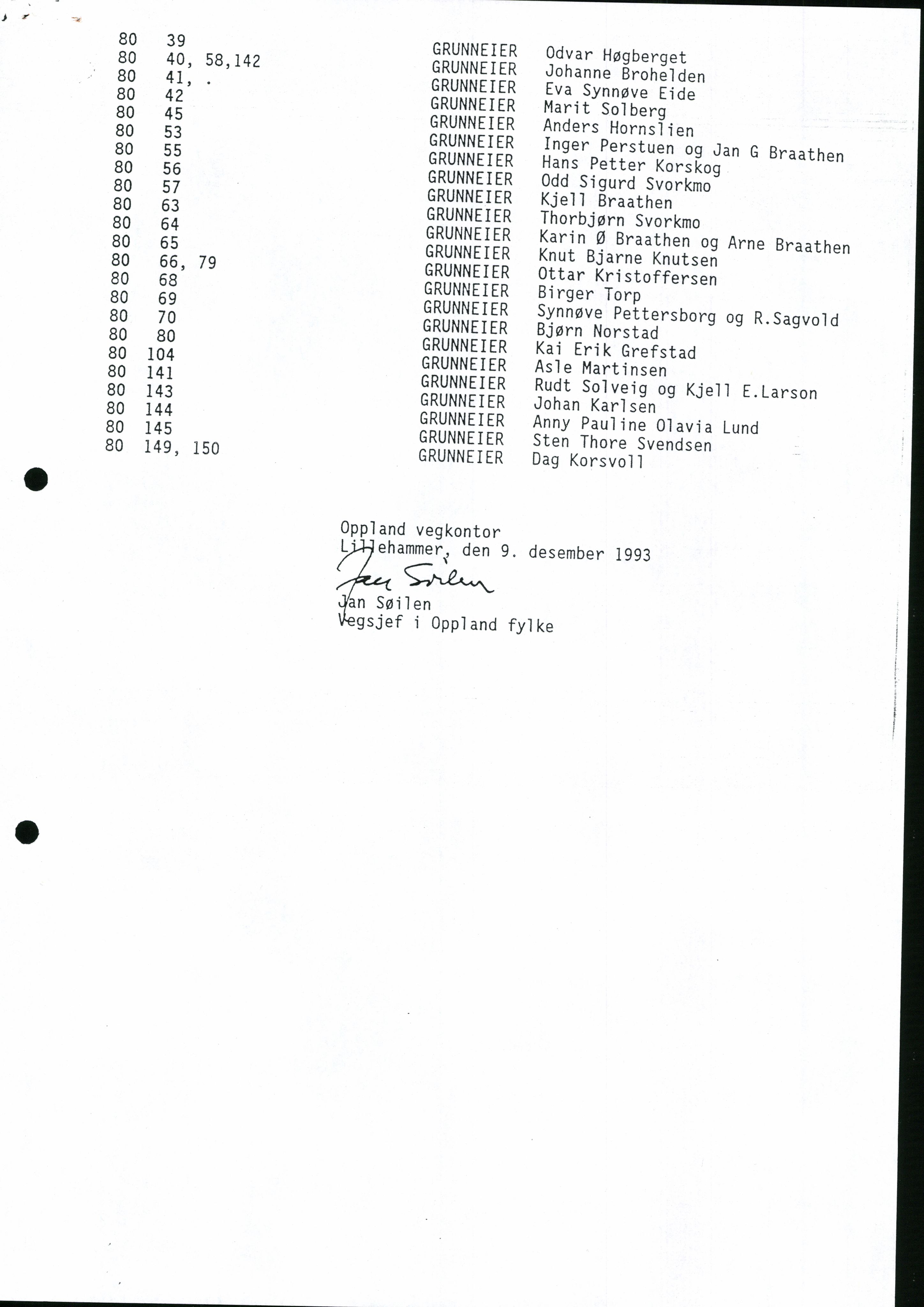 Hadeland og Land tingrett, AV/SAH-TING-010/G/Gj/Gjf/L0120: Saksdokumenter - B-saker, 1995, p. 10