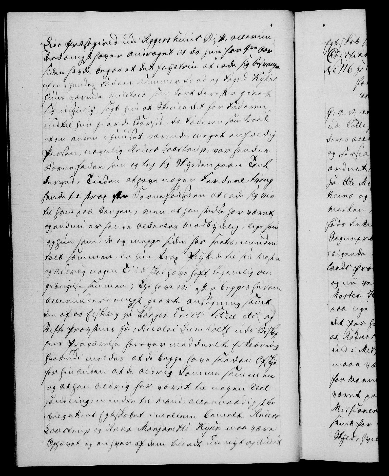 Danske Kanselli 1572-1799, AV/RA-EA-3023/F/Fc/Fca/Fcaa/L0051: Norske registre, 1786-1787, p. 54b