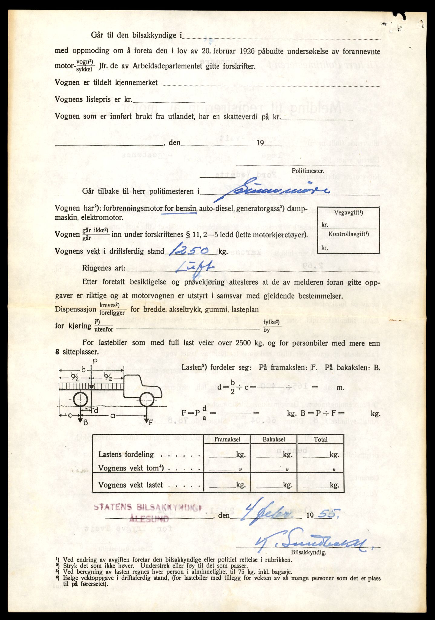 Møre og Romsdal vegkontor - Ålesund trafikkstasjon, AV/SAT-A-4099/F/Fe/L0047: Registreringskort for kjøretøy T 14580 - T 14720, 1927-1998, p. 2850