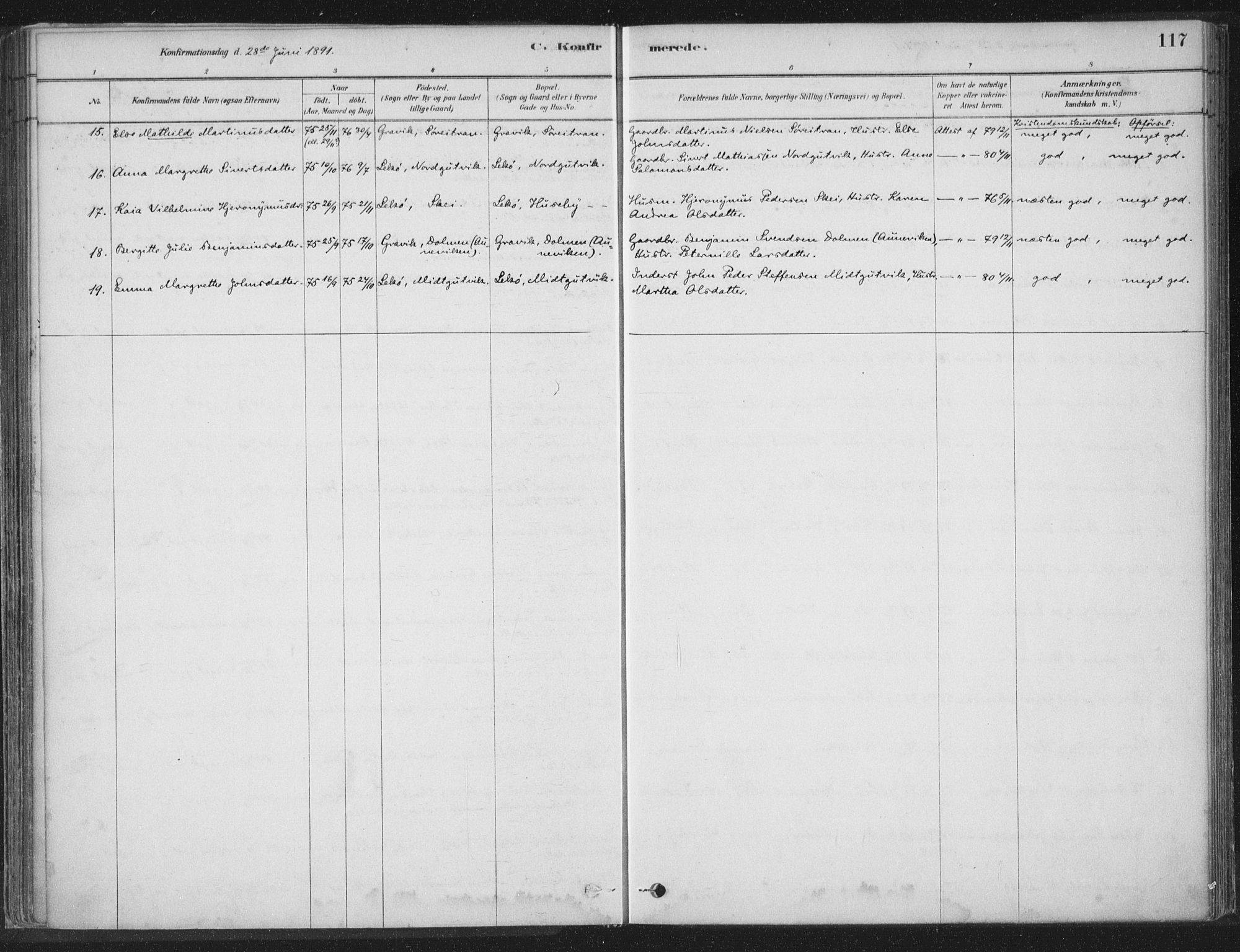 Ministerialprotokoller, klokkerbøker og fødselsregistre - Nord-Trøndelag, AV/SAT-A-1458/788/L0697: Parish register (official) no. 788A04, 1878-1902, p. 117