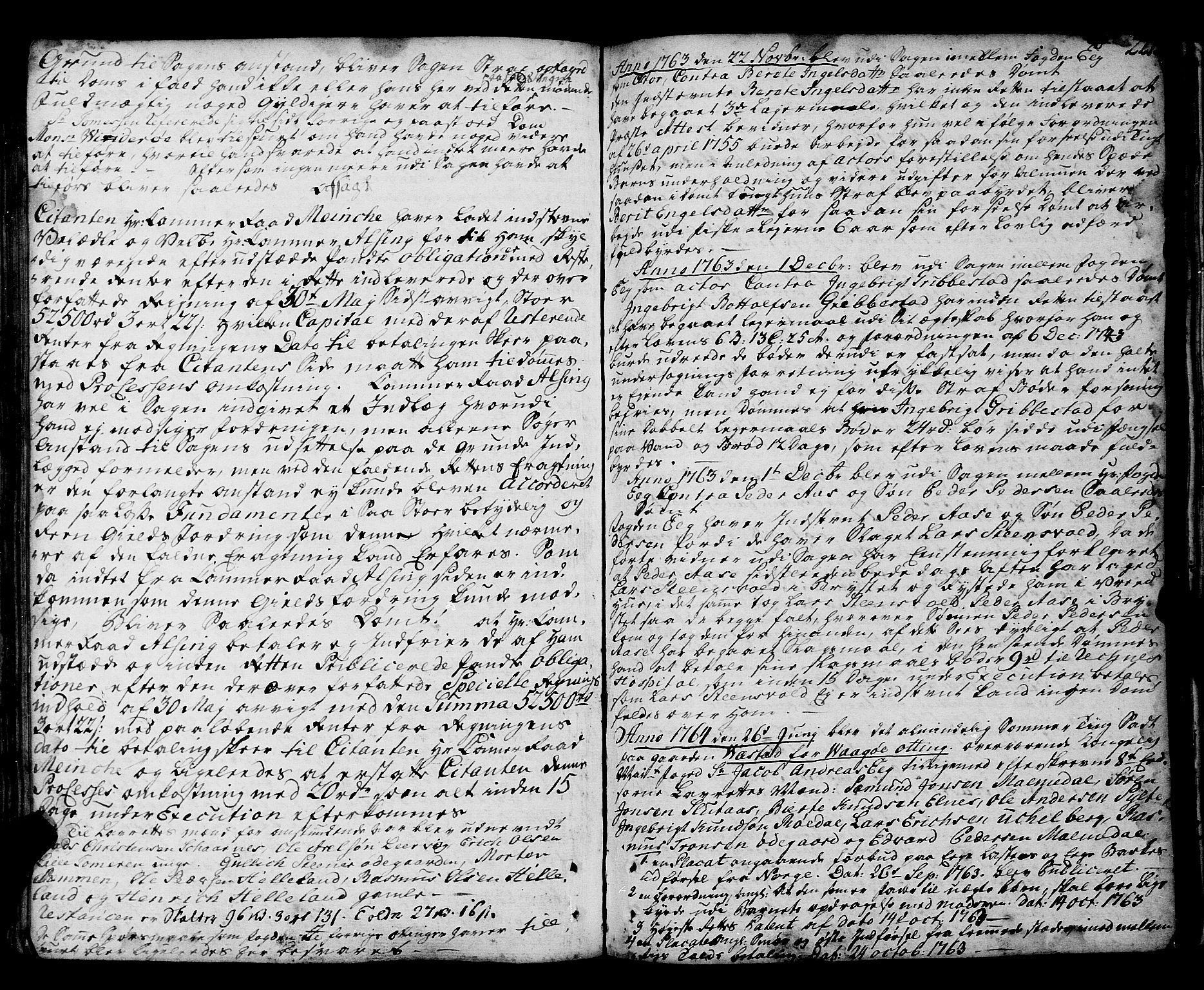 Romsdal sorenskriveri, SAT/A-4149/1/1/1A/L0014: Tingbok, 1757-1765, p. 221