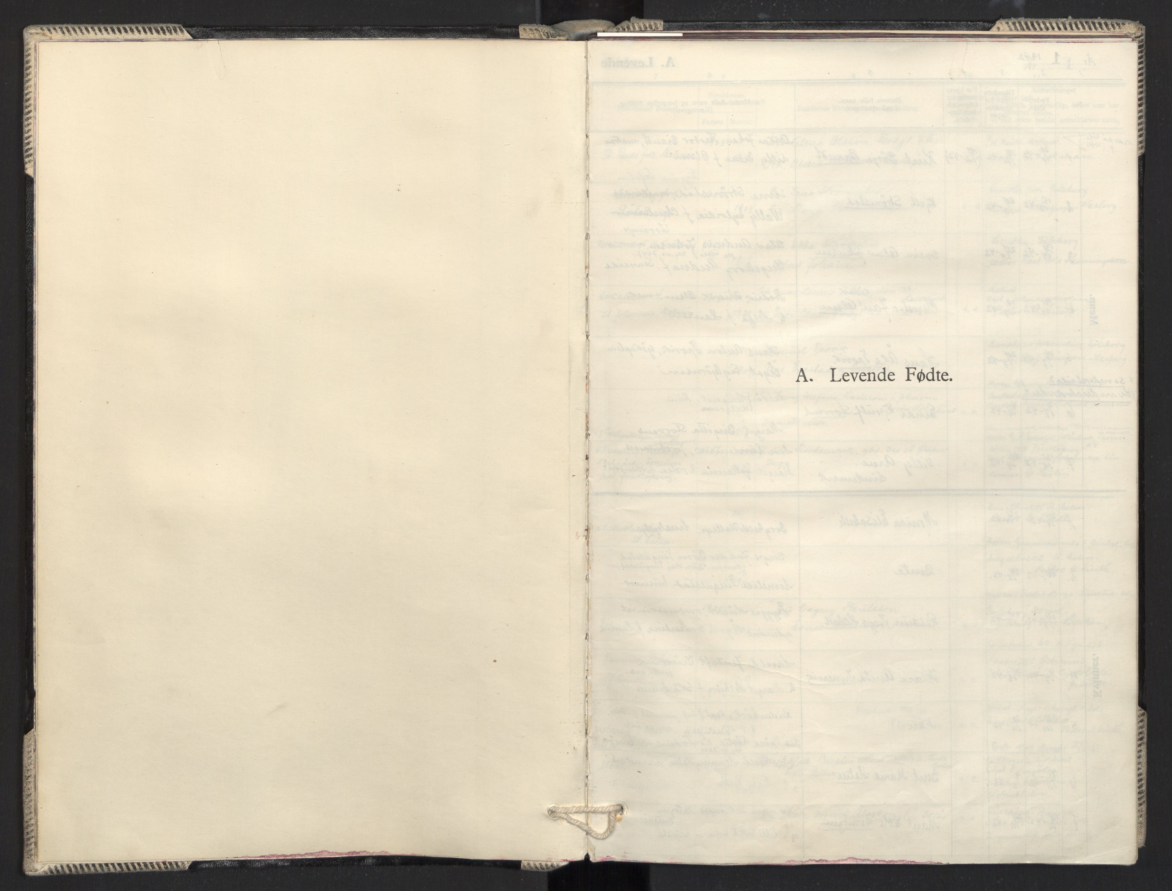 Prestekontoret i Sverige under okkupasjonen Kirkebøker, AV/SAO-A-11045/F/L0001: Parish register (official) no. 1, 1941-1945