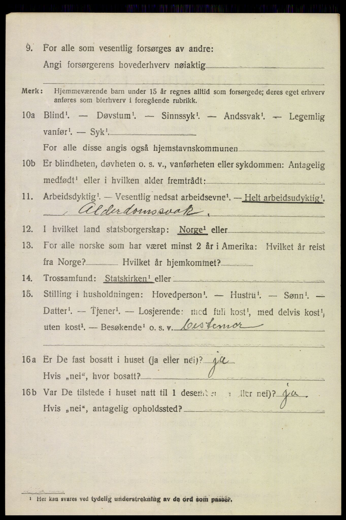 SAH, 1920 census for Søndre Land, 1920, p. 8170