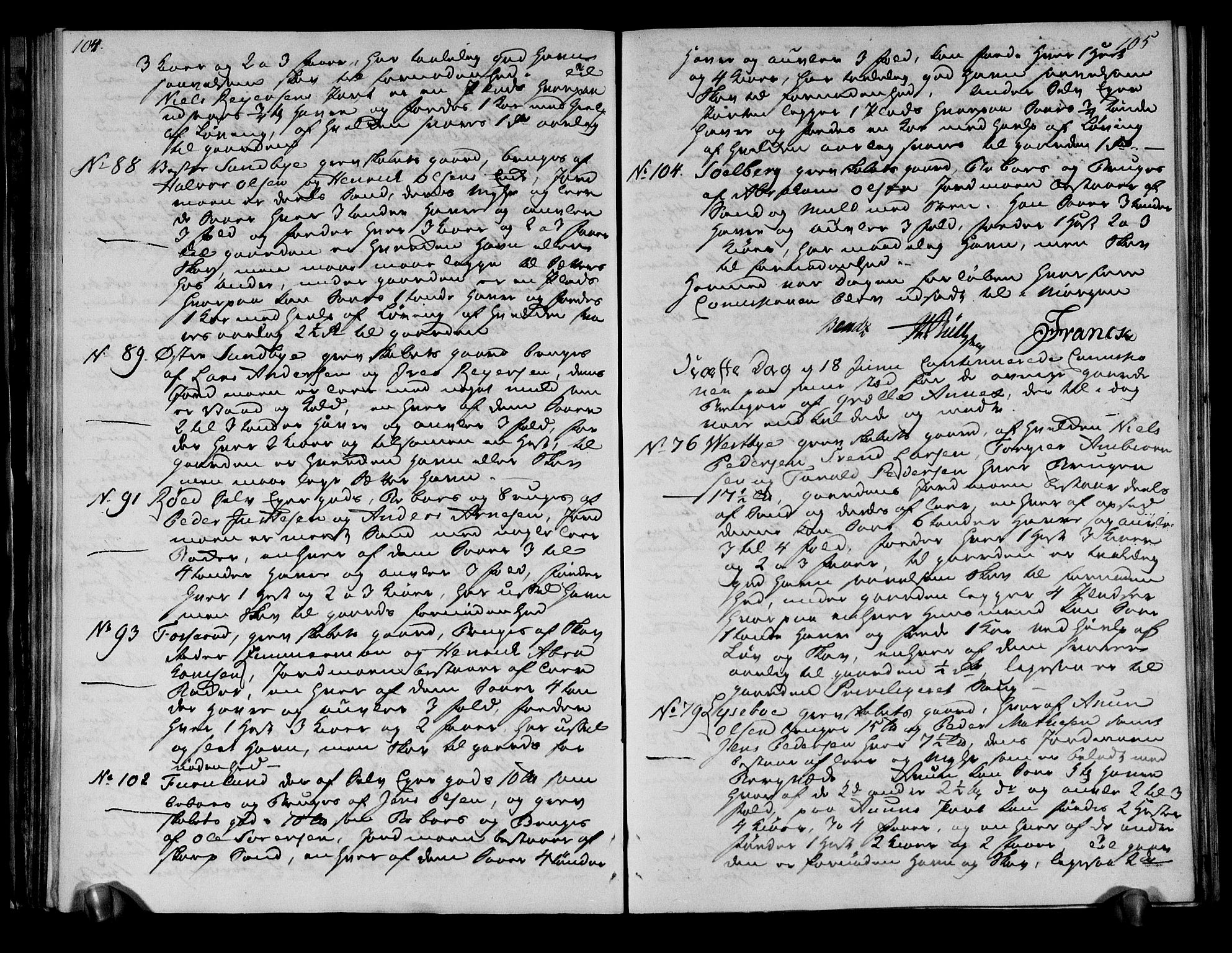 Rentekammeret inntil 1814, Realistisk ordnet avdeling, AV/RA-EA-4070/N/Ne/Nea/L0177: Larvik grevskap. Deliberasjonsprotokoll, 1803, p. 66