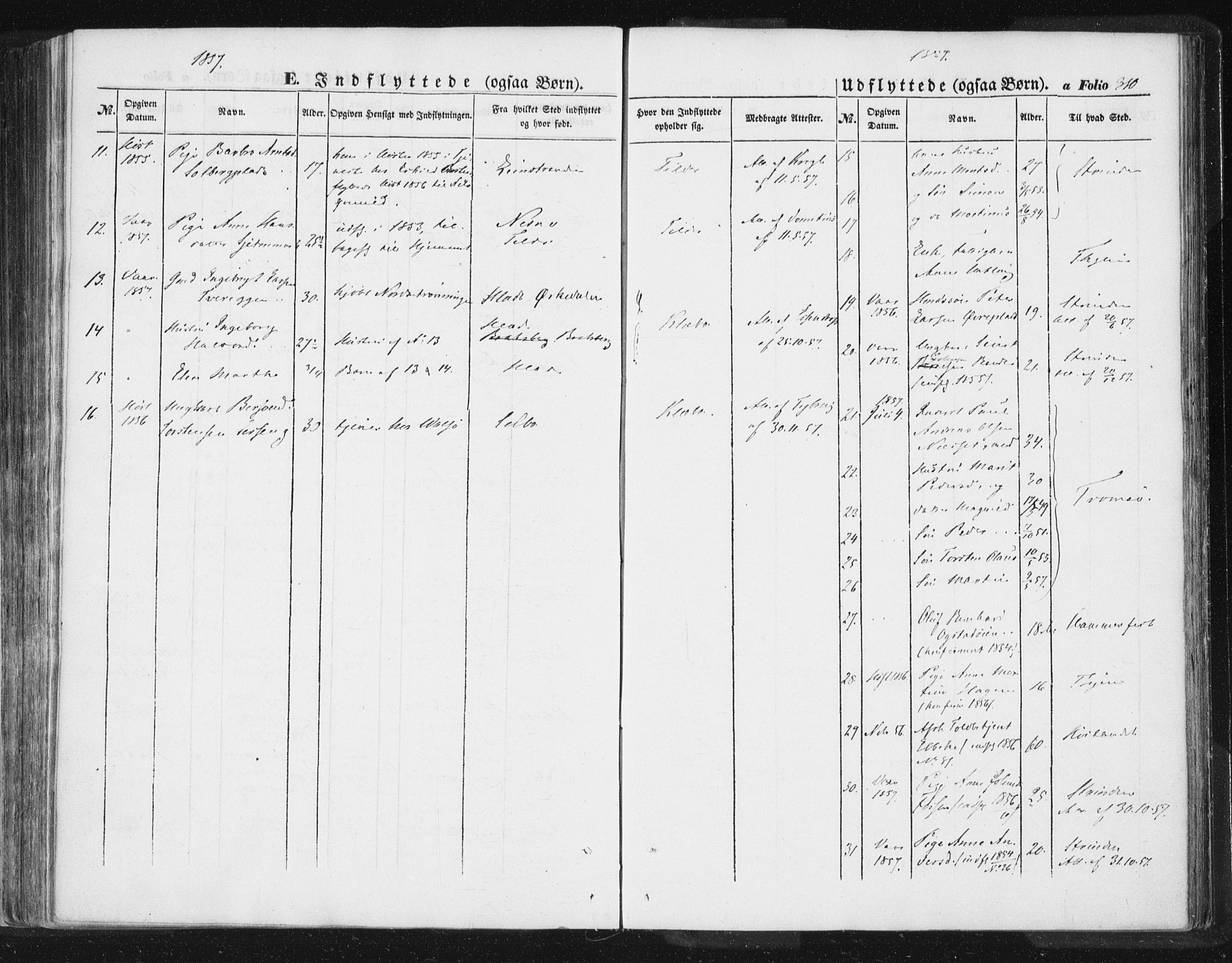 Ministerialprotokoller, klokkerbøker og fødselsregistre - Sør-Trøndelag, SAT/A-1456/618/L0441: Parish register (official) no. 618A05, 1843-1862, p. 310