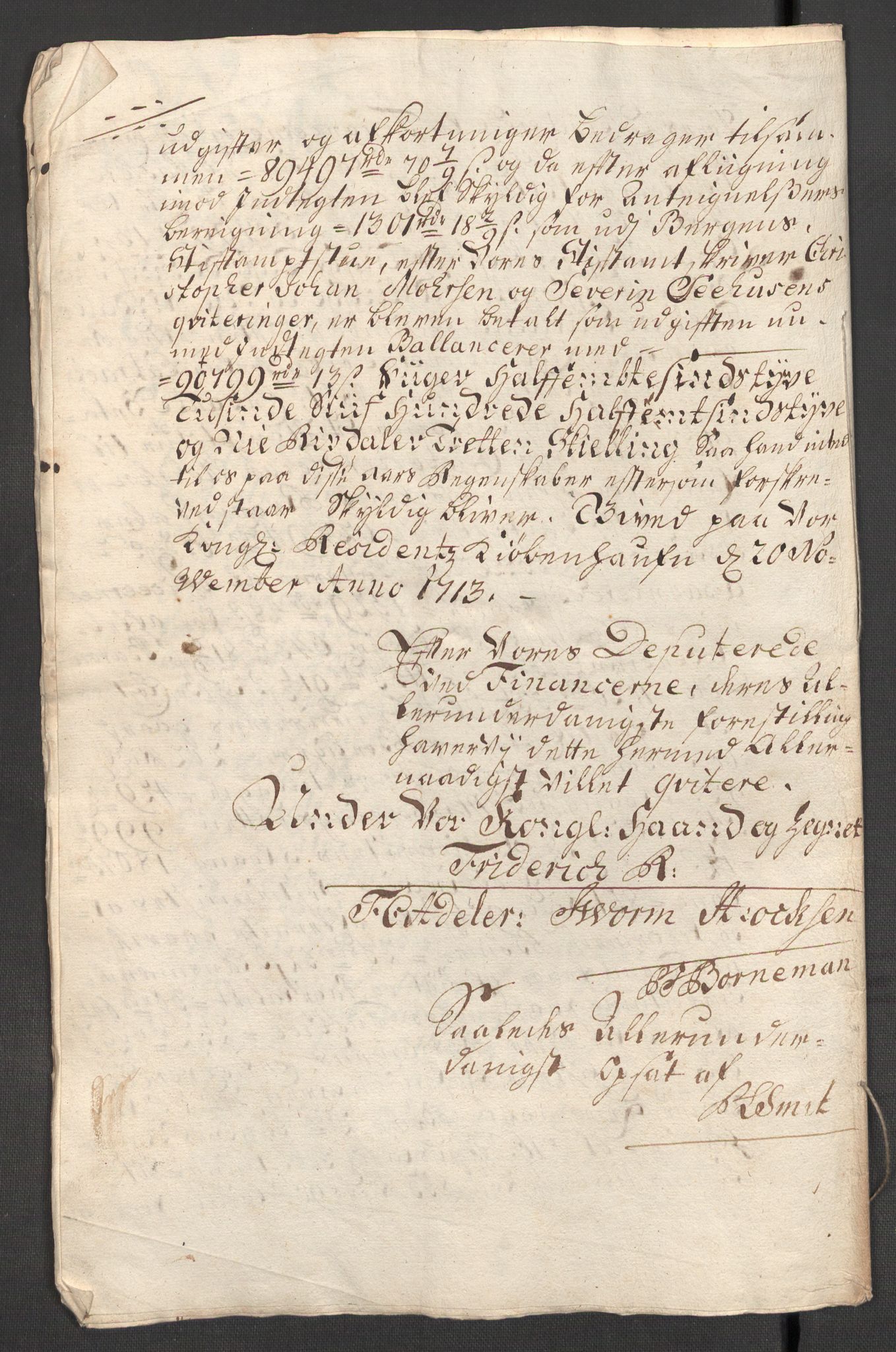 Rentekammeret inntil 1814, Reviderte regnskaper, Fogderegnskap, AV/RA-EA-4092/R48/L2983: Fogderegnskap Sunnhordland og Hardanger, 1705, p. 306