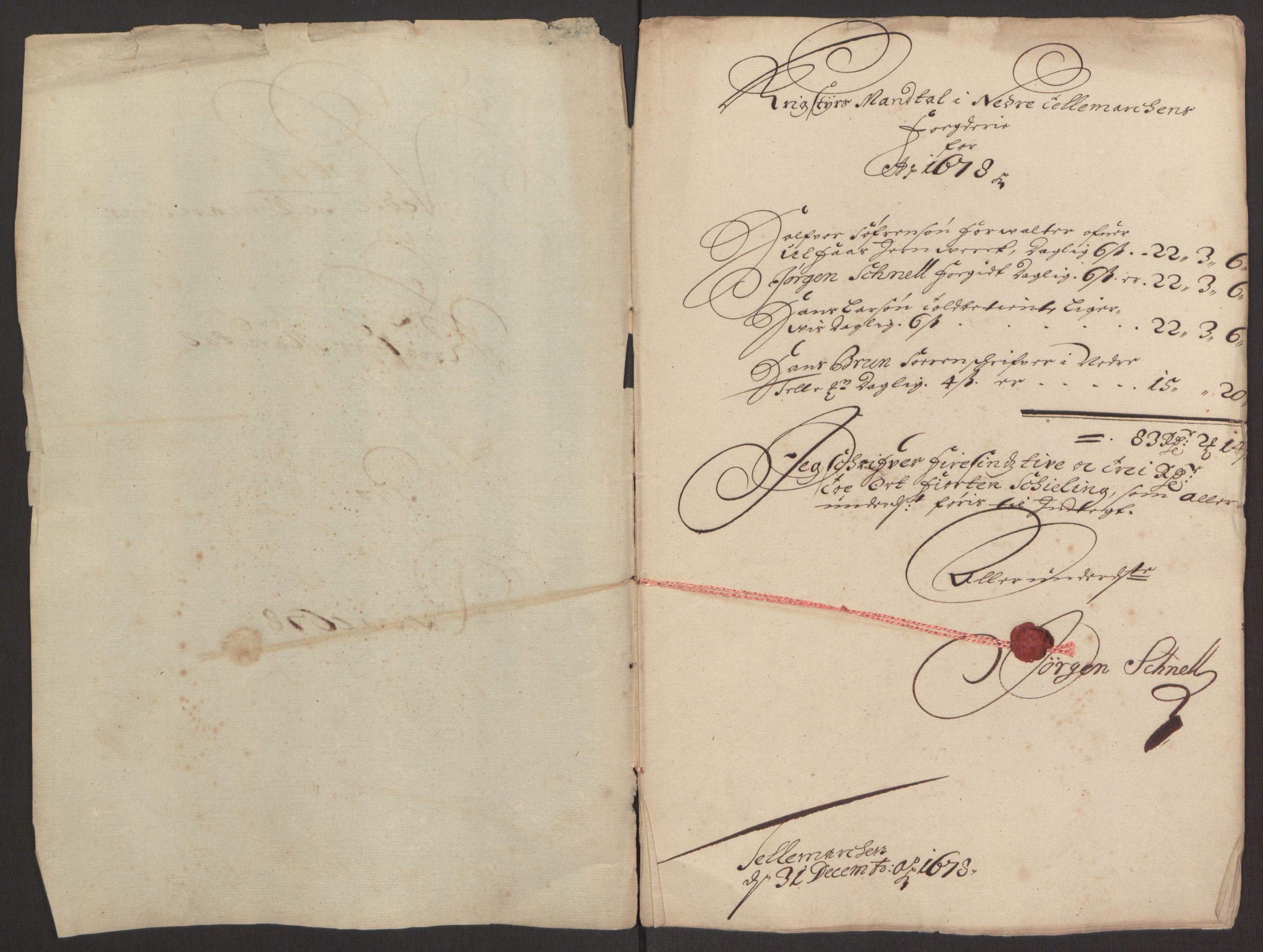 Rentekammeret inntil 1814, Reviderte regnskaper, Fogderegnskap, RA/EA-4092/R35/L2069: Fogderegnskap Øvre og Nedre Telemark, 1678, p. 230