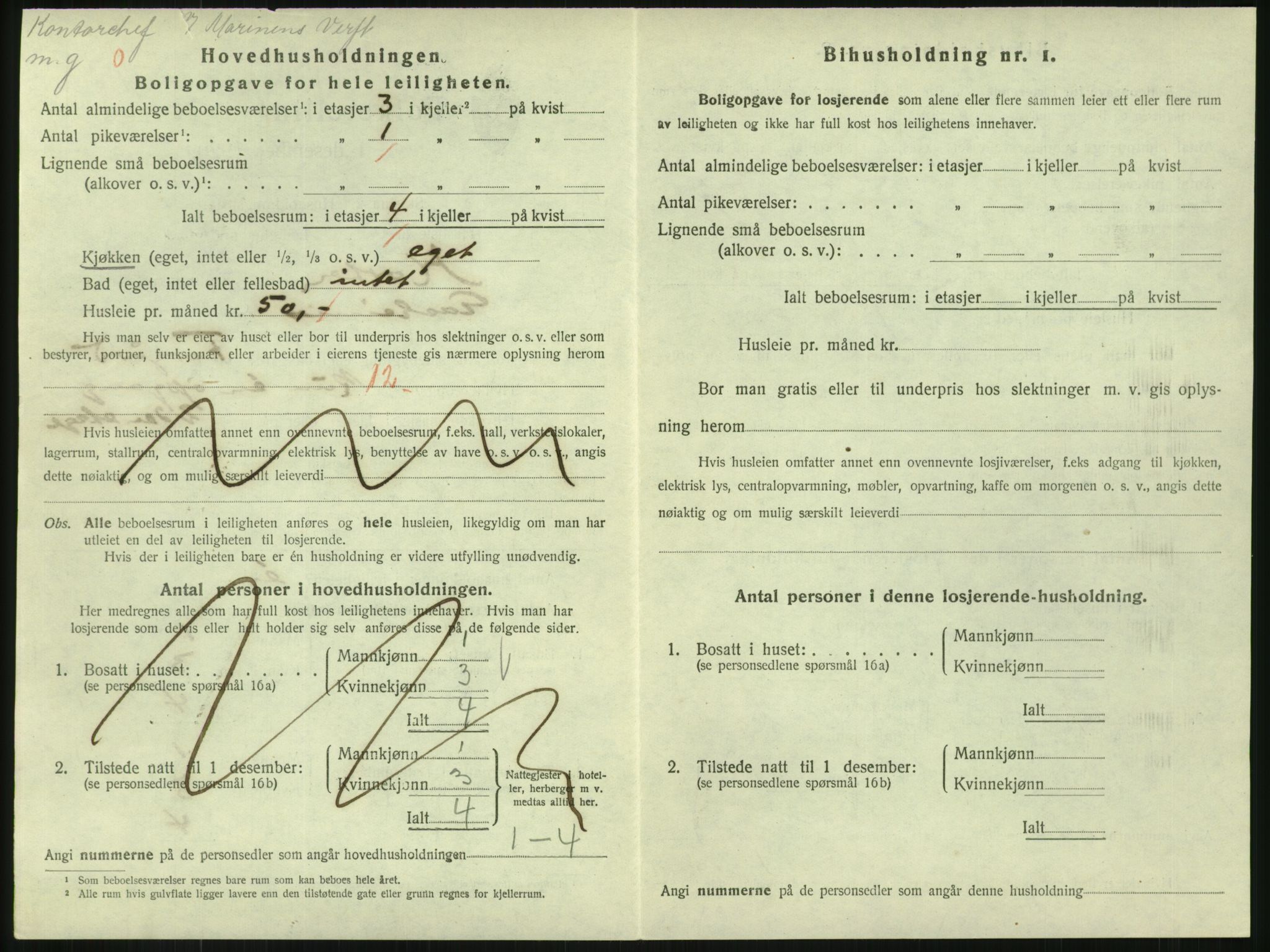 SAKO, 1920 census for Horten, 1920, p. 6036