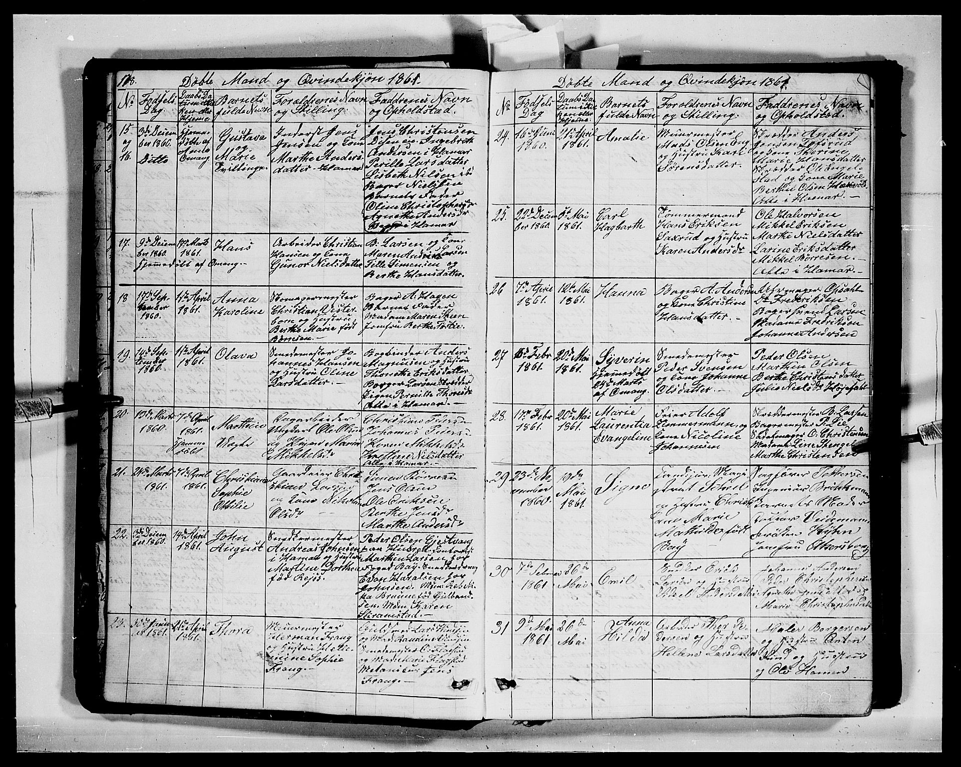 Vang prestekontor, Hedmark, SAH/PREST-008/H/Ha/Hab/L0011: Parish register (copy) no. 11, 1855-1878, p. 18