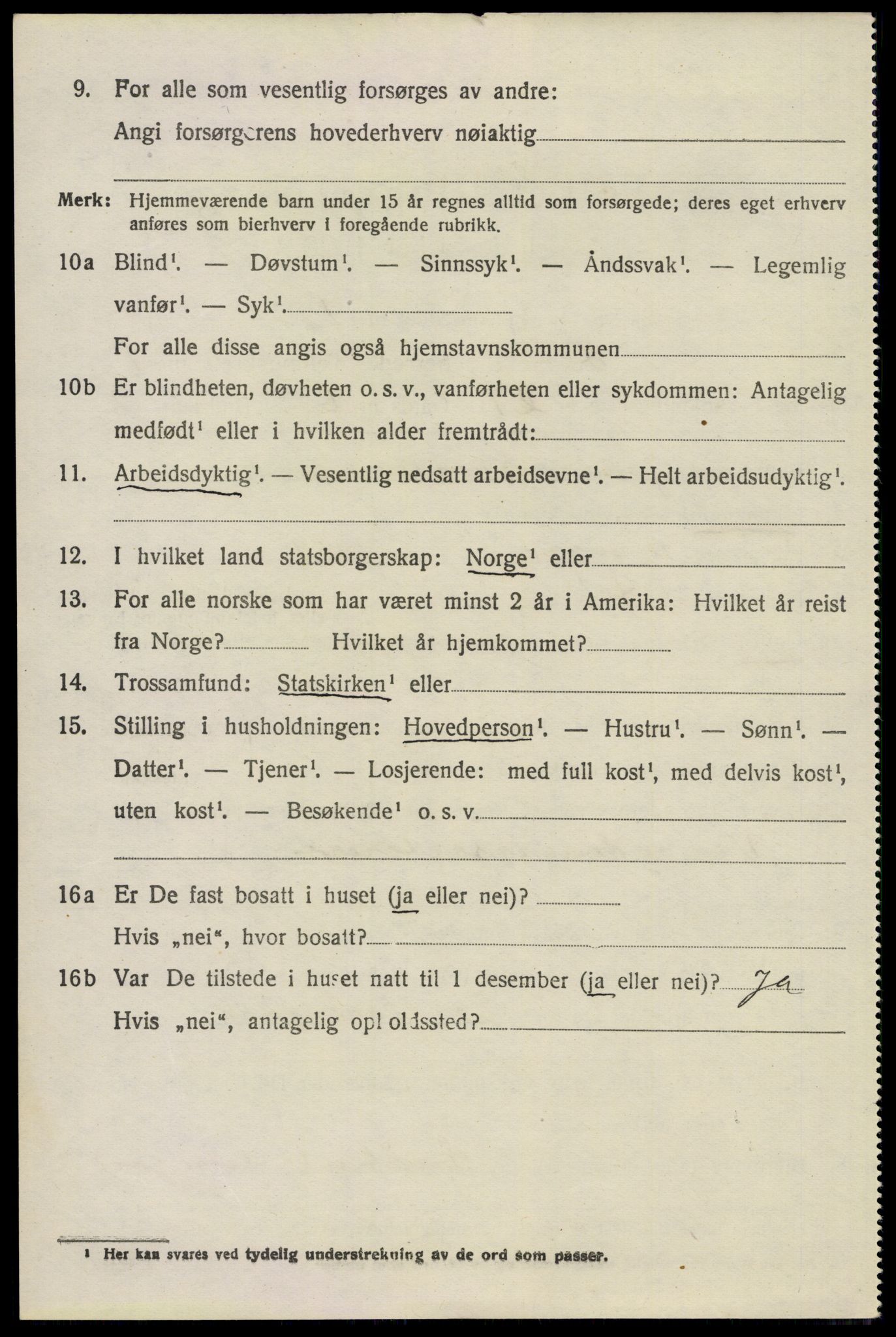 SAO, 1920 census for Fet, 1920, p. 2111