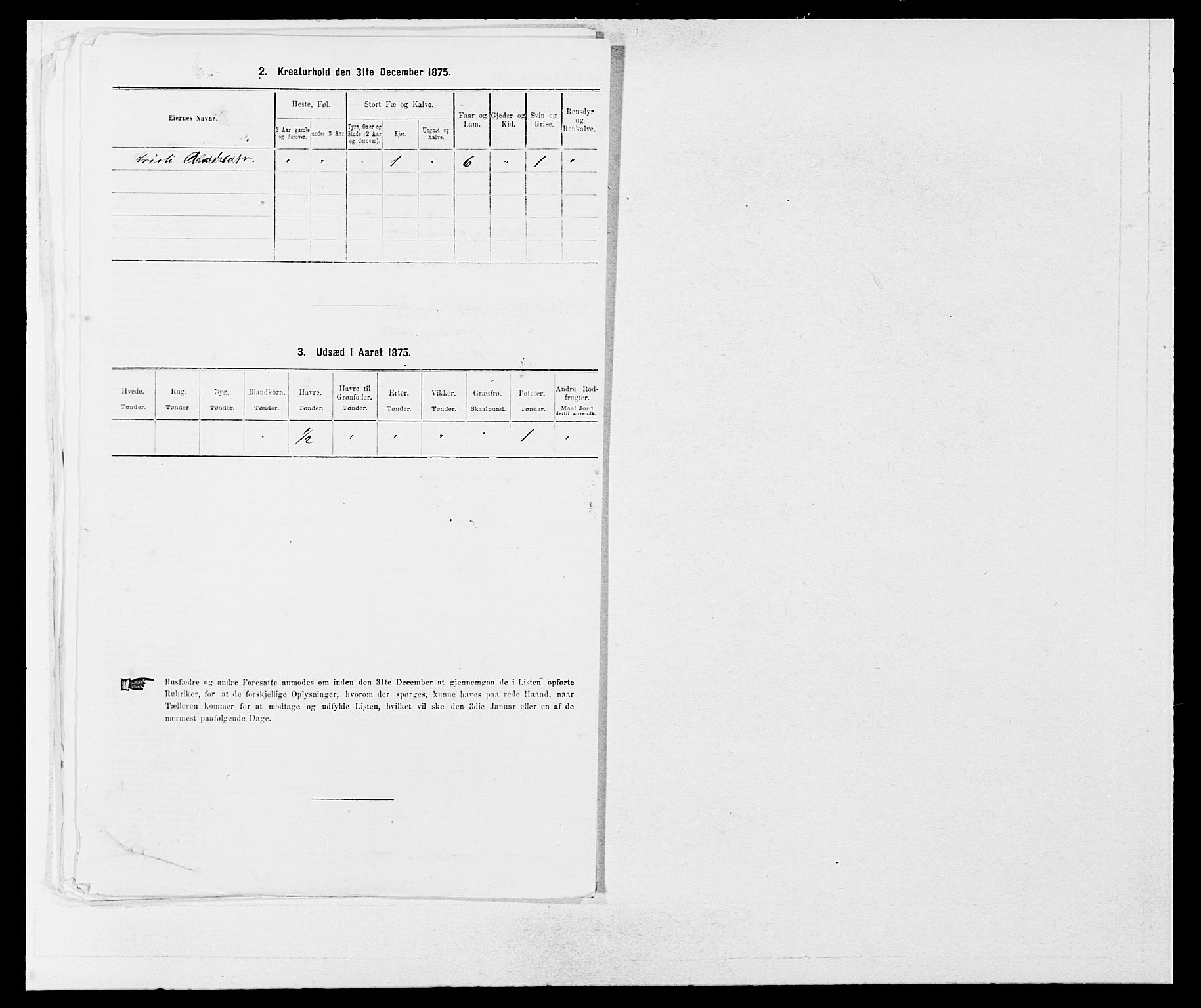 SAB, 1875 census for 1213P Fjelberg, 1875, p. 1176