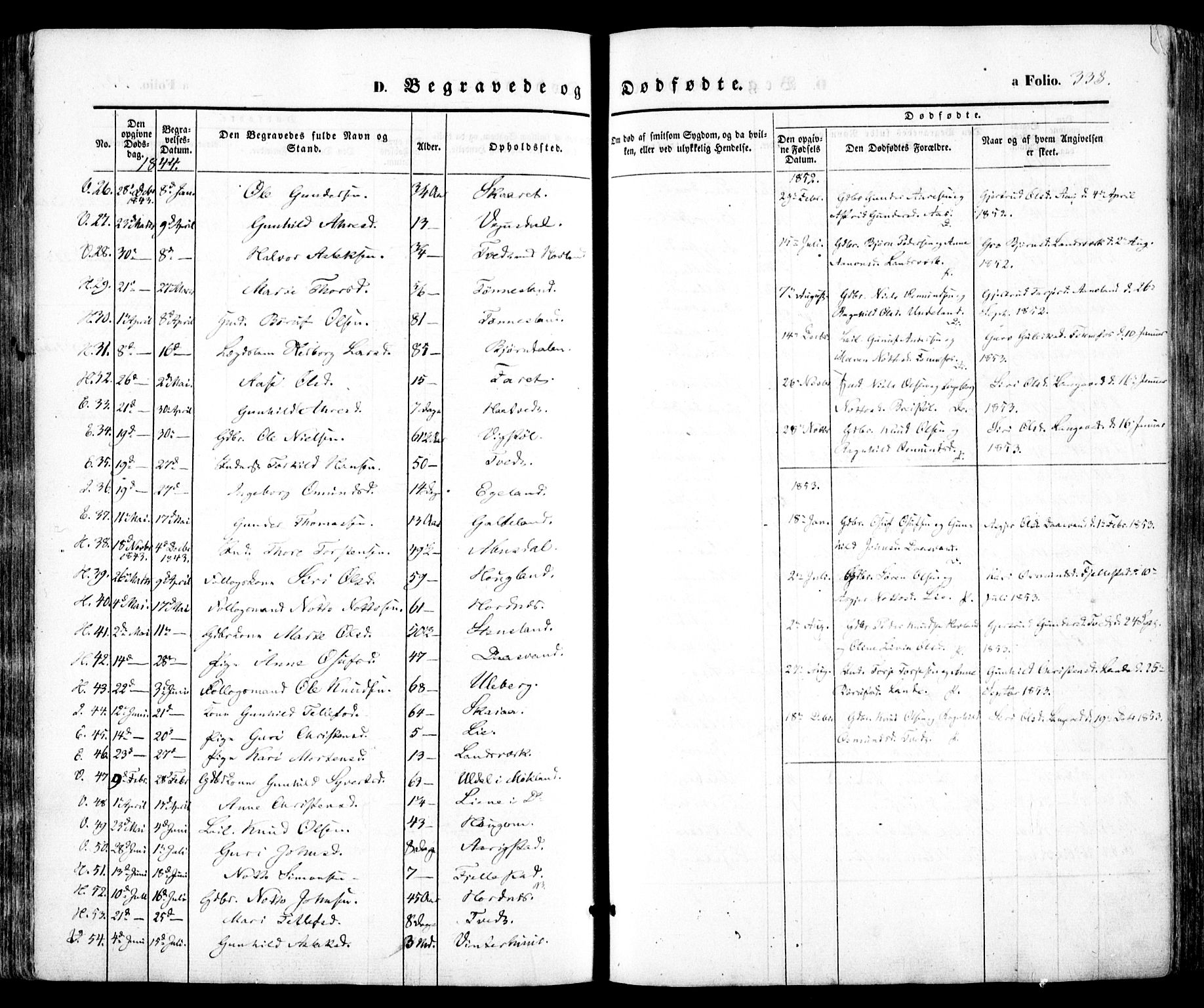 Evje sokneprestkontor, SAK/1111-0008/F/Fa/Faa/L0005: Parish register (official) no. A 5, 1843-1865, p. 338
