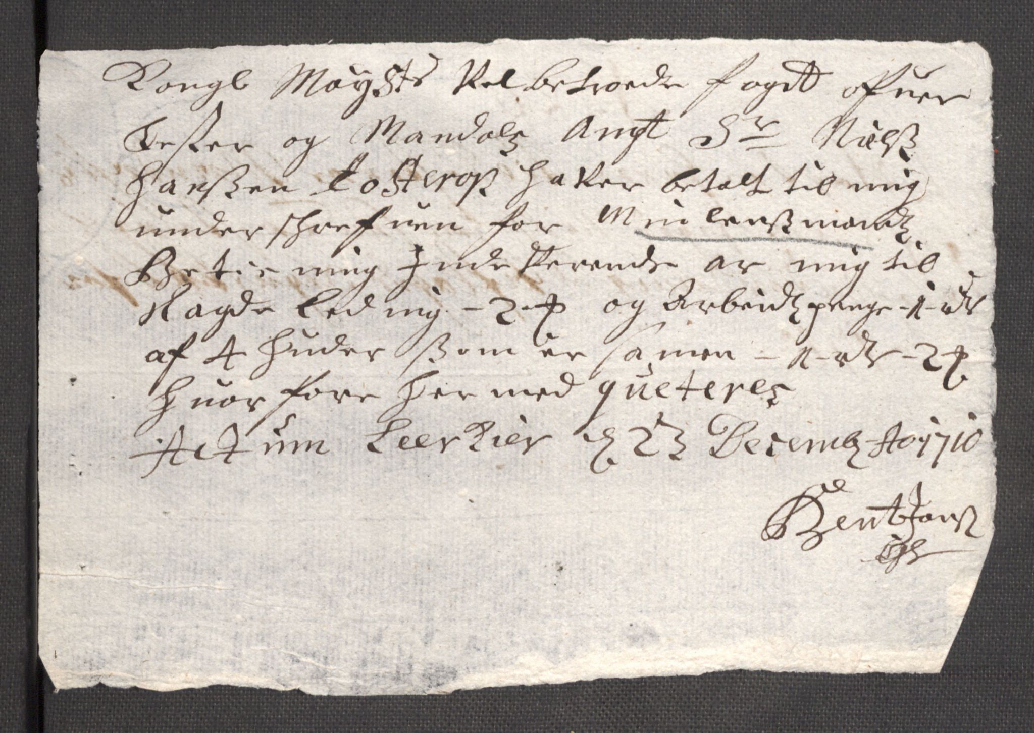 Rentekammeret inntil 1814, Reviderte regnskaper, Fogderegnskap, AV/RA-EA-4092/R43/L2553: Fogderegnskap Lista og Mandal, 1710, p. 109