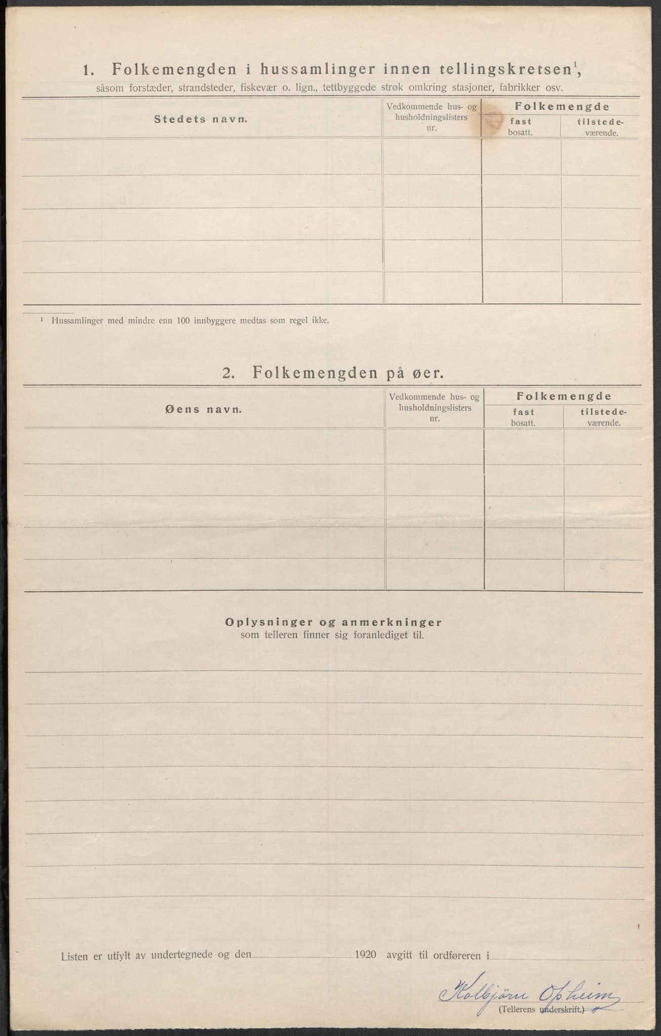 SAKO, 1920 census for Ål, 1920, p. 13