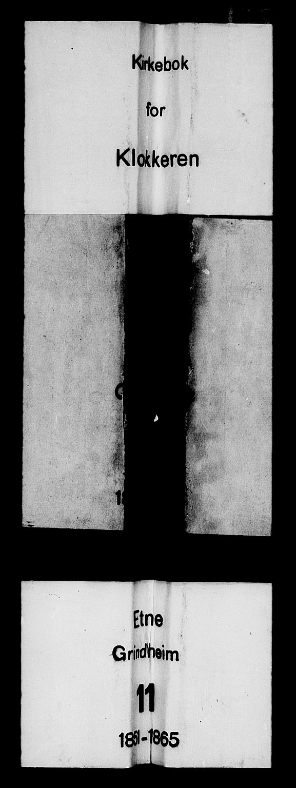 Etne sokneprestembete, AV/SAB-A-75001/H/Hab: Parish register (copy) no. C 2, 1851-1865