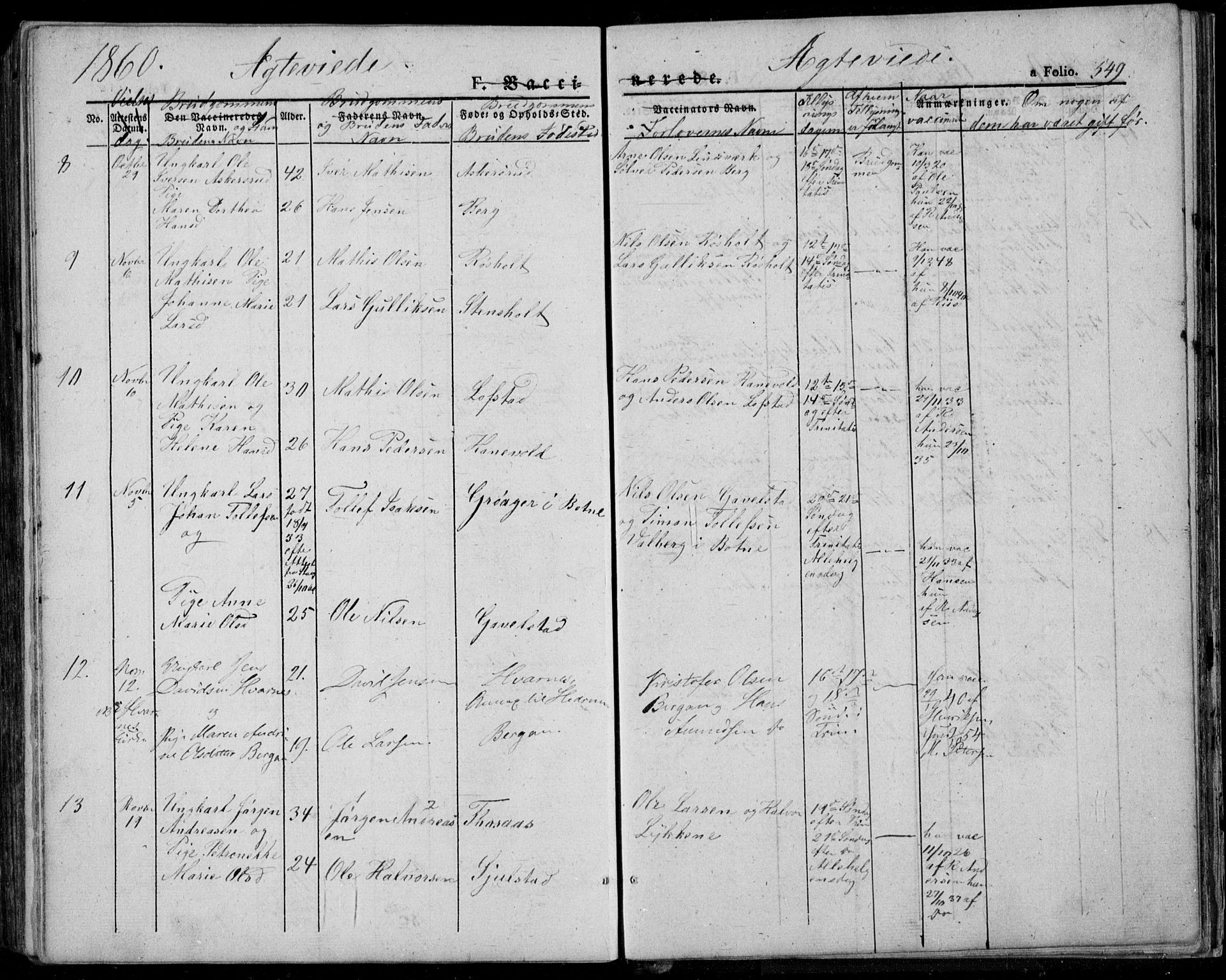 Lardal kirkebøker, SAKO/A-350/F/Fa/L0006: Parish register (official) no. I 6, 1835-1860, p. 549
