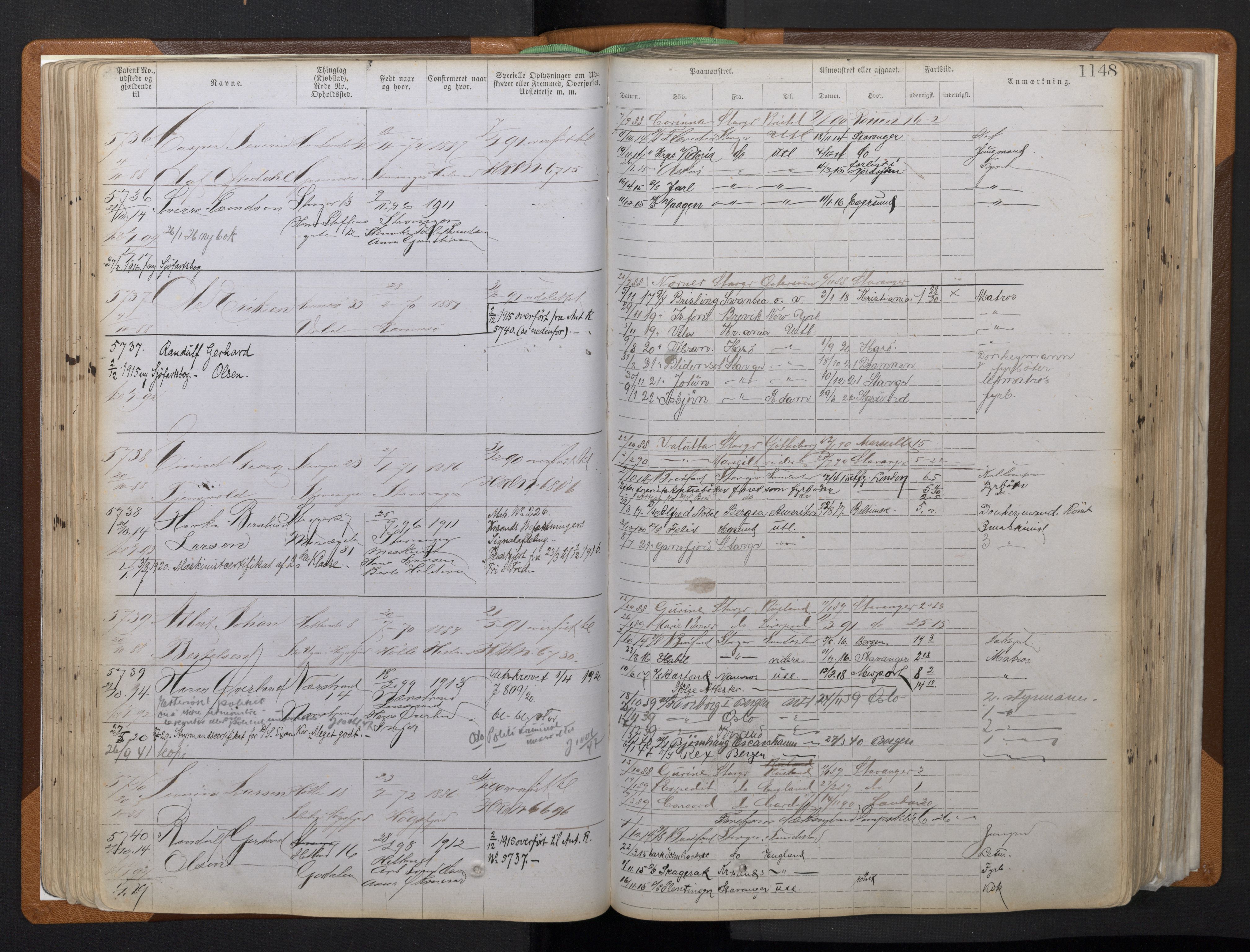 Stavanger sjømannskontor, AV/SAST-A-102006/F/Ff/L0011: Annotasjonsrulle, patentnr. 5225-7180 (dublett), 1887-1900, p. 112