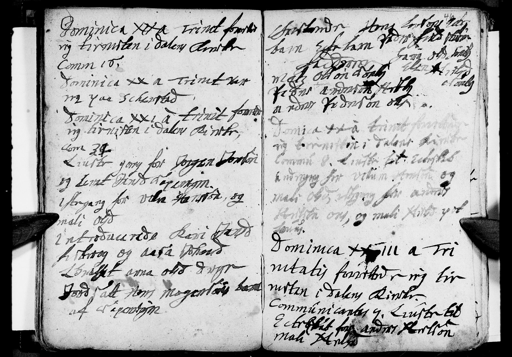 Ministerialprotokoller, klokkerbøker og fødselsregistre - Nordland, SAT/A-1459/847/L0661: Parish register (official) no. 847A01, 1708-1717, p. 46