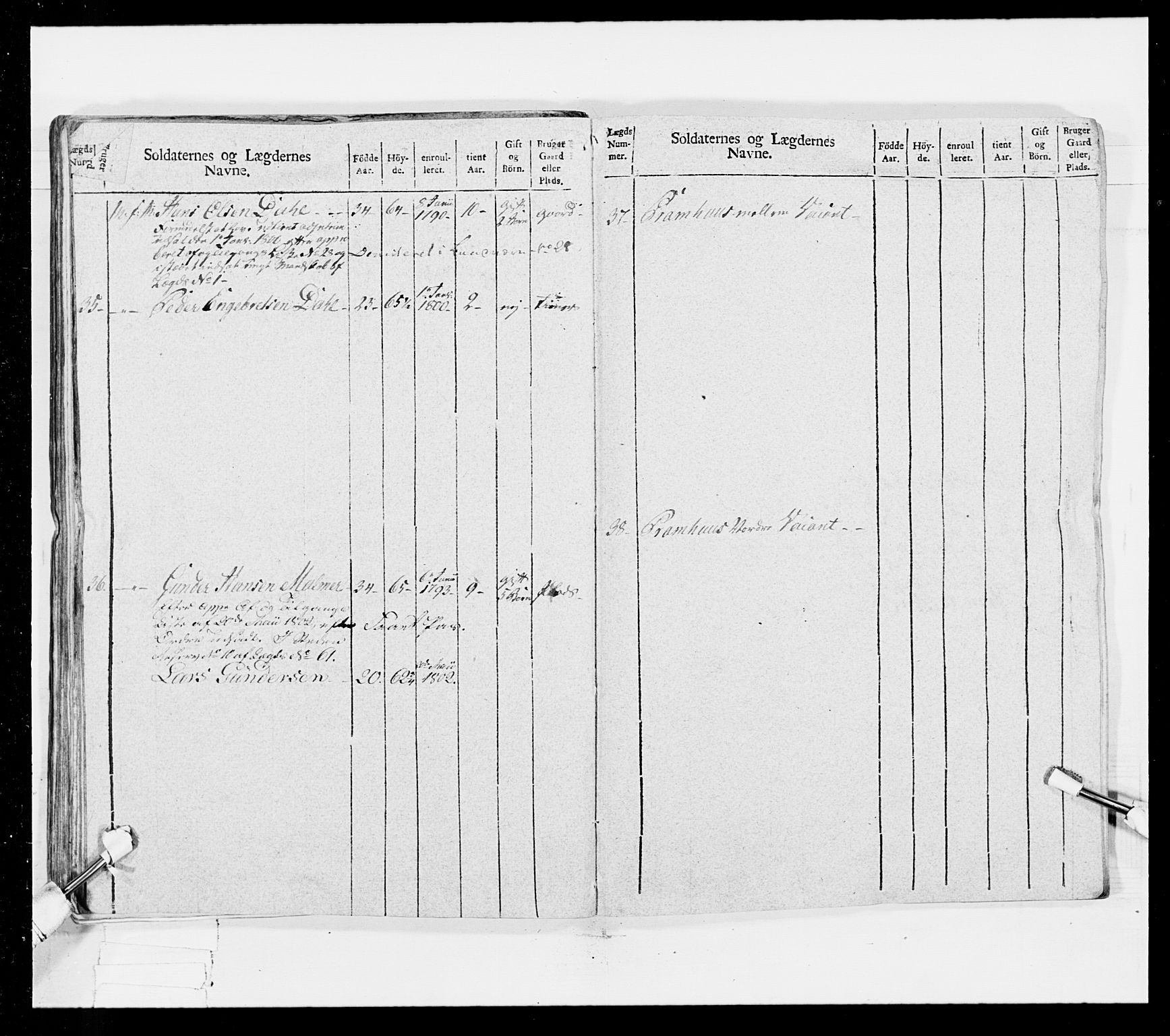 Generalitets- og kommissariatskollegiet, Det kongelige norske kommissariatskollegium, AV/RA-EA-5420/E/Eh/L0025: Skiløperkompaniene, 1766-1803, p. 307