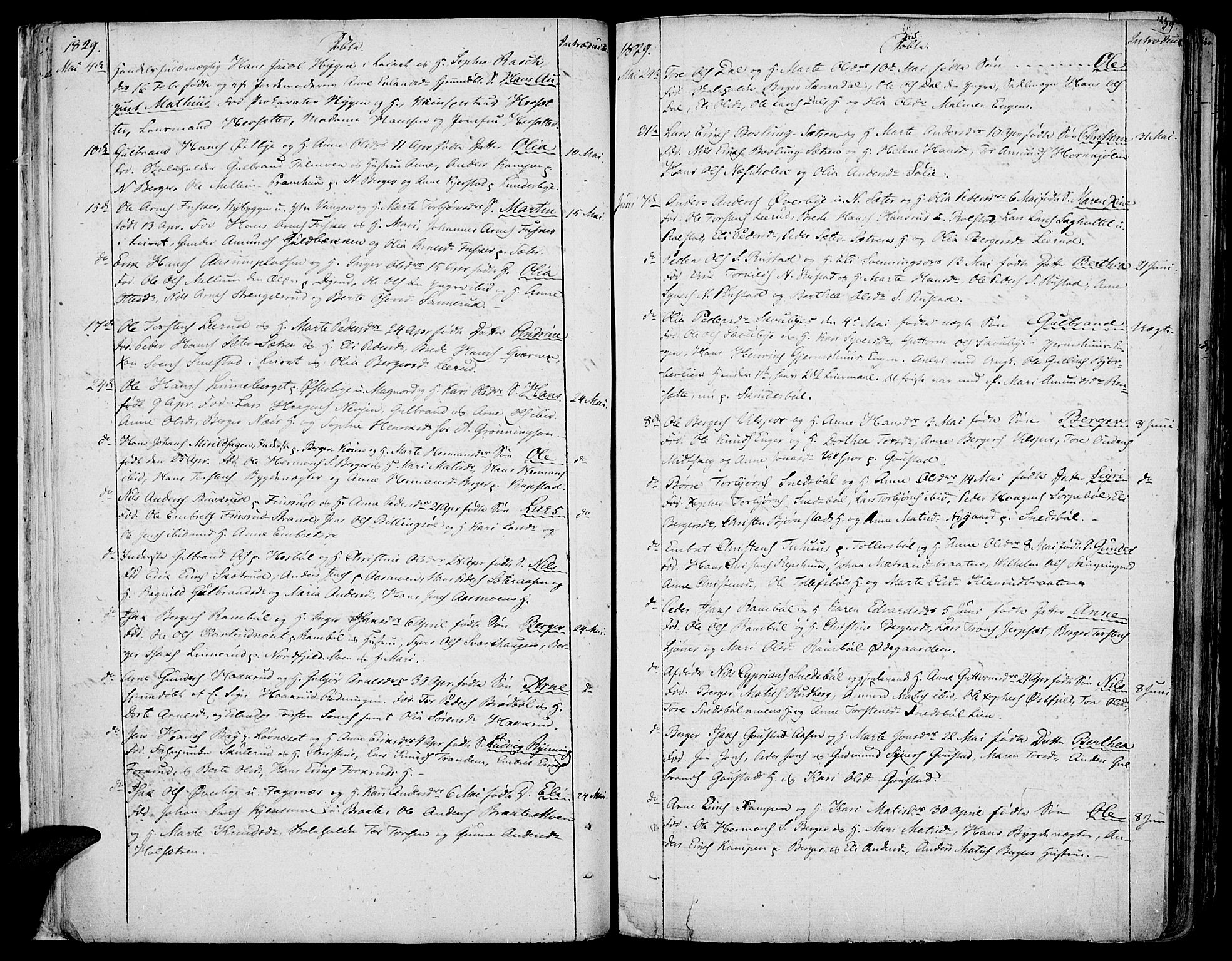 Vinger prestekontor, AV/SAH-PREST-024/H/Ha/Haa/L0007: Parish register (official) no. 7, 1826-1839, p. 39