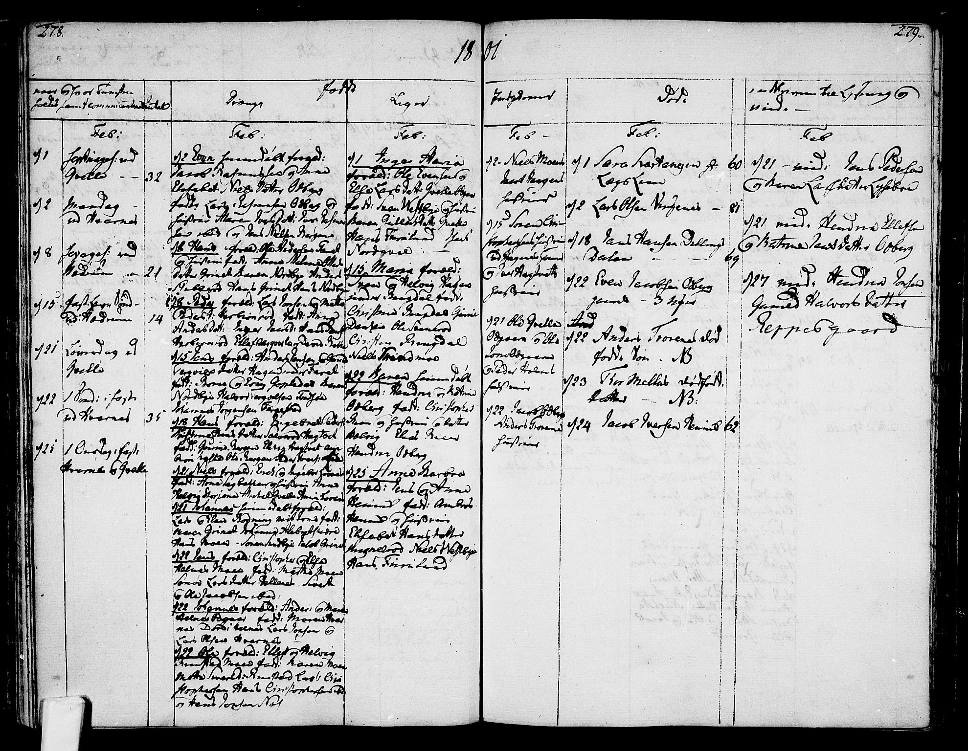 Hedrum kirkebøker, AV/SAKO-A-344/F/Fa/L0002: Parish register (official) no. I 2, 1785-1807, p. 278-279