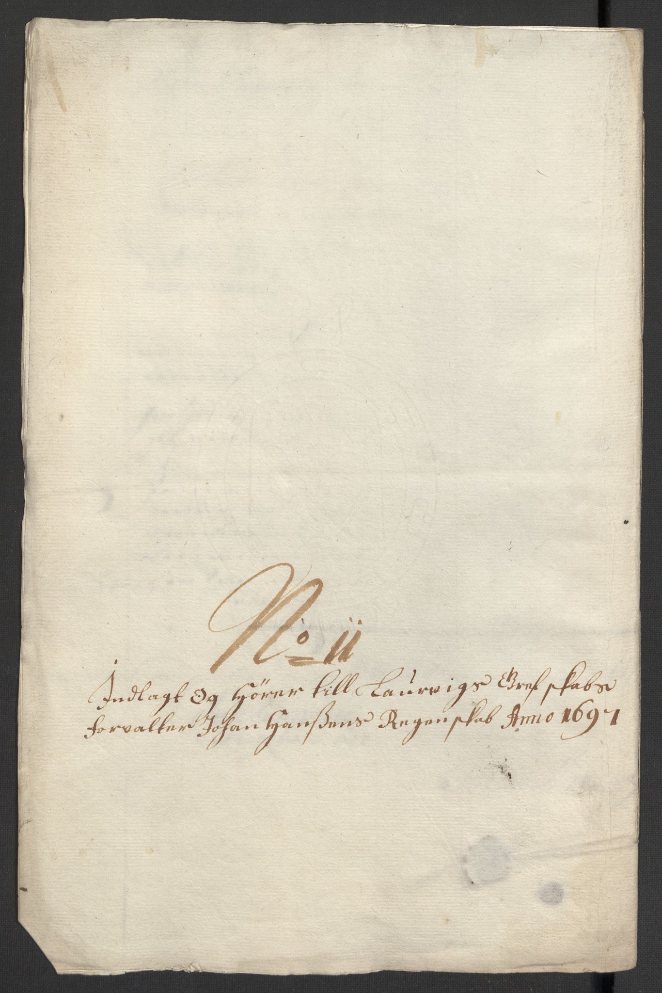 Rentekammeret inntil 1814, Reviderte regnskaper, Fogderegnskap, AV/RA-EA-4092/R33/L1975: Fogderegnskap Larvik grevskap, 1696-1697, p. 228