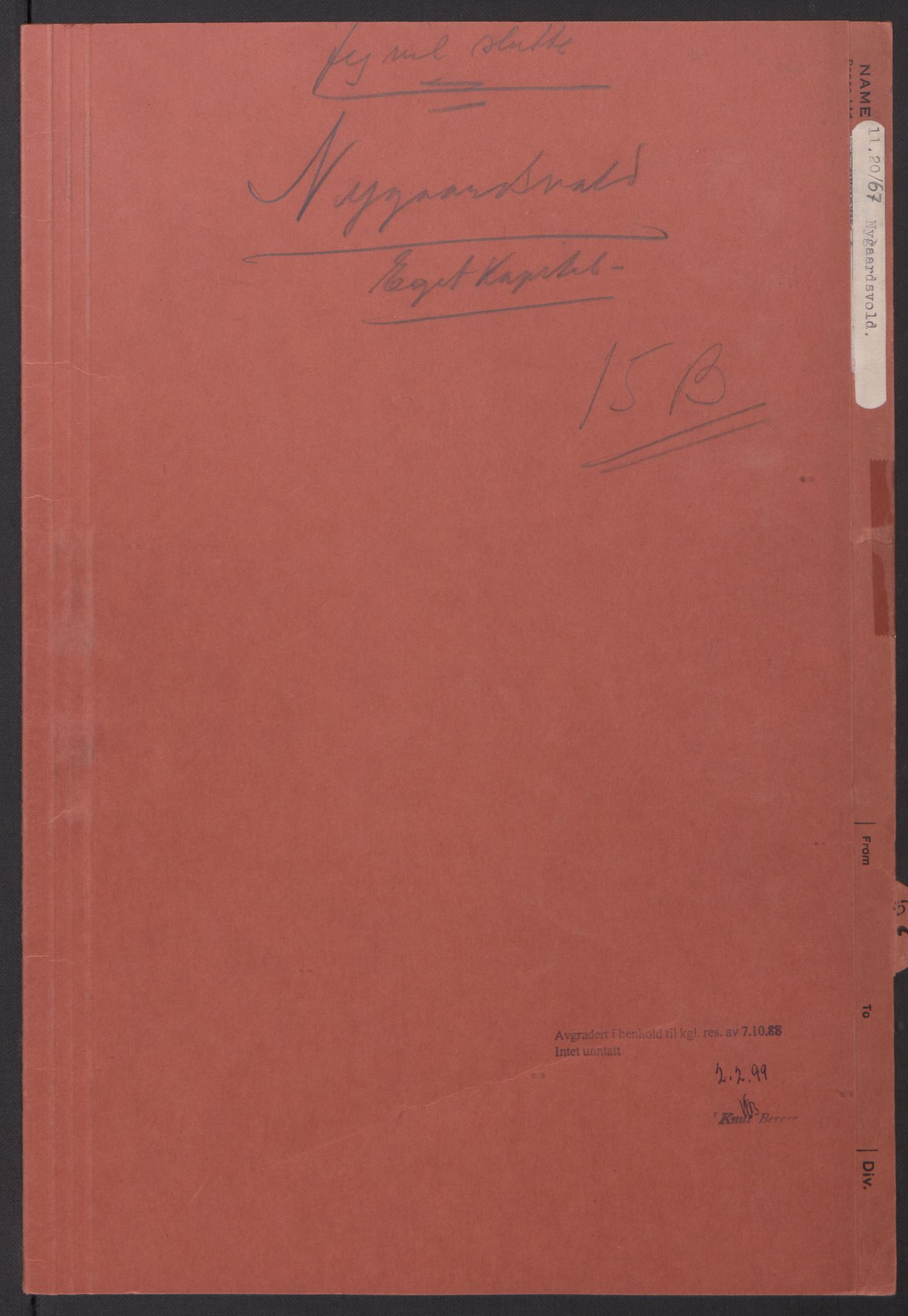 Lie, Trygve, RA/PA-1407/D/L0006: Blandet og privat korrespondanse., 1941-1960, p. 1