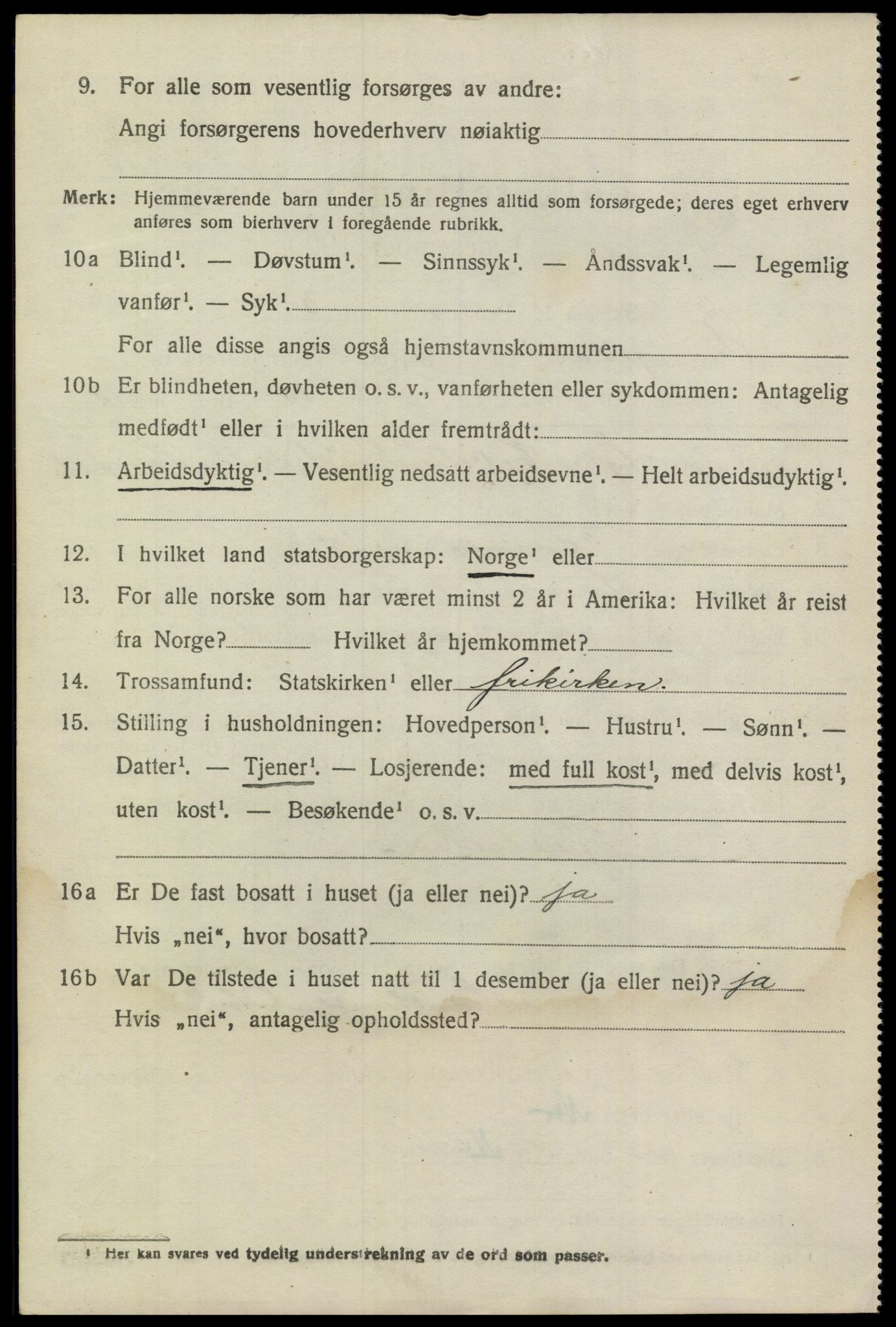 SAKO, 1920 census for Drangedal, 1920, p. 7972