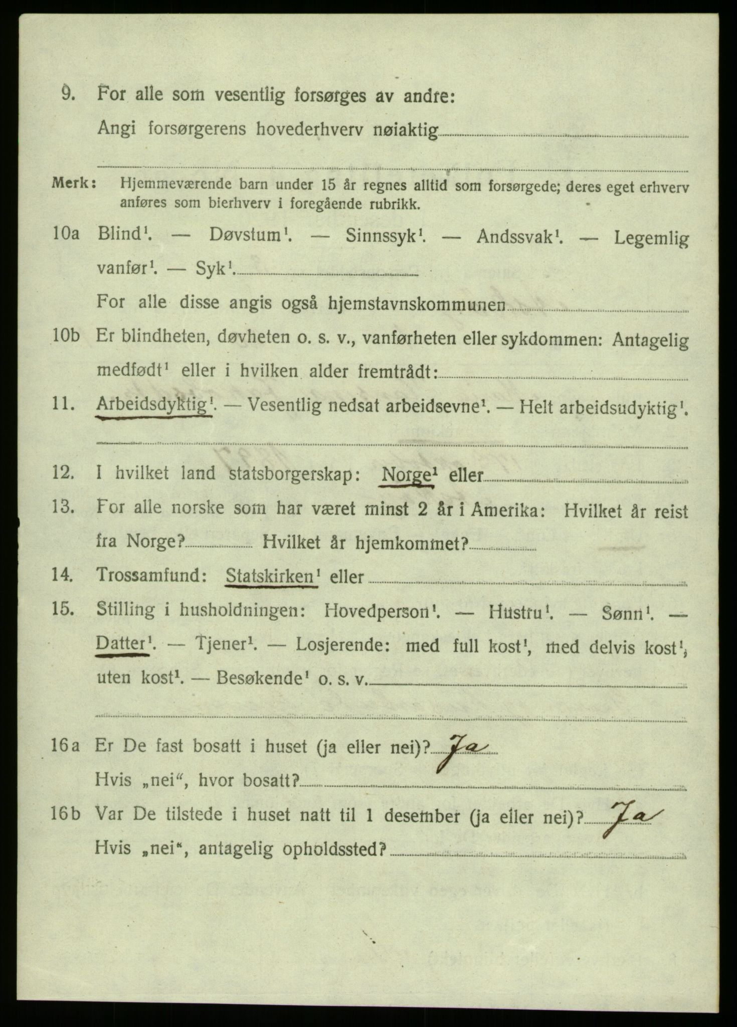 SAB, 1920 census for Askøy, 1920, p. 13189