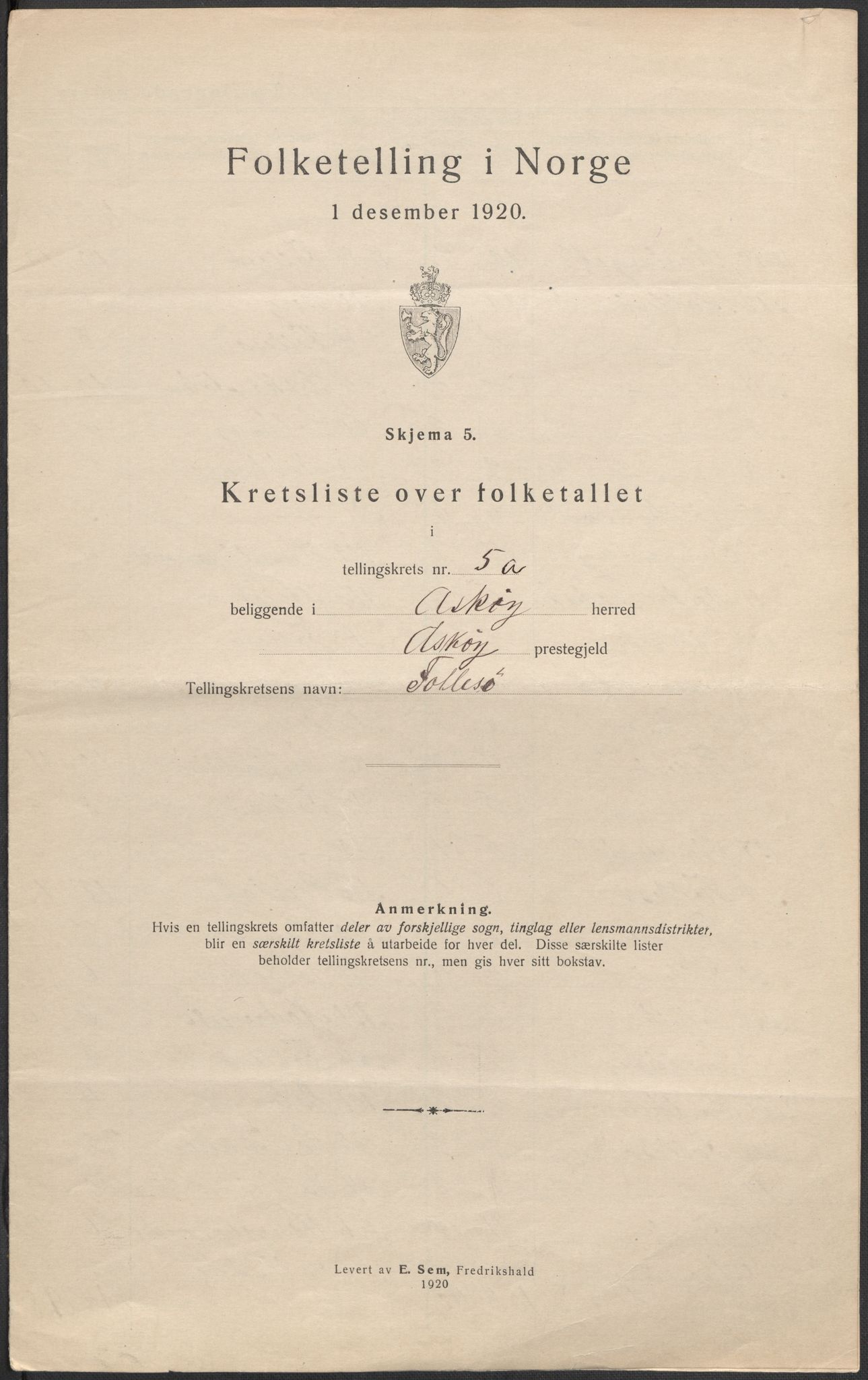 SAB, 1920 census for Askøy, 1920, p. 25