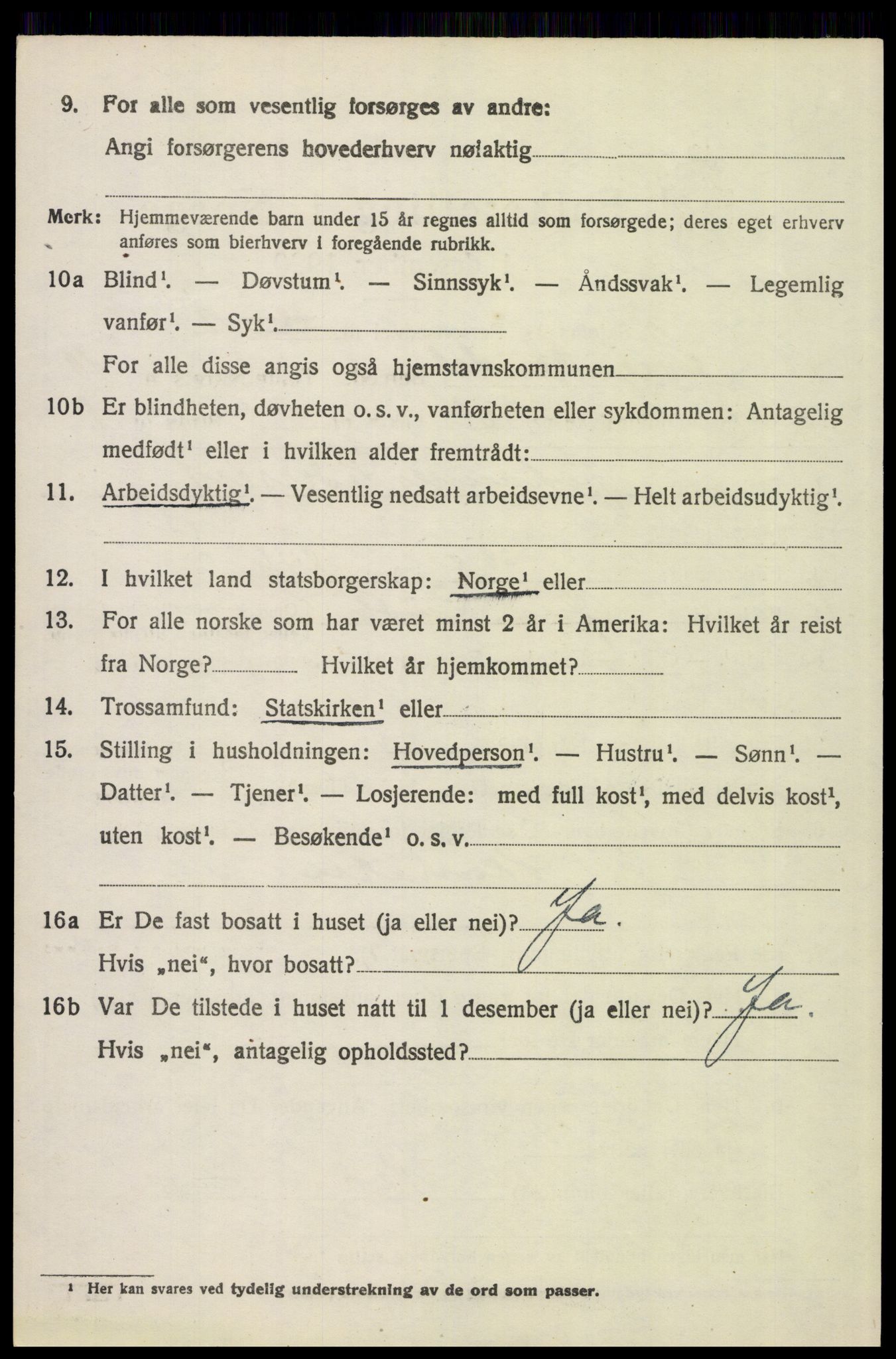 SAH, 1920 census for Øvre Rendal, 1920, p. 4276