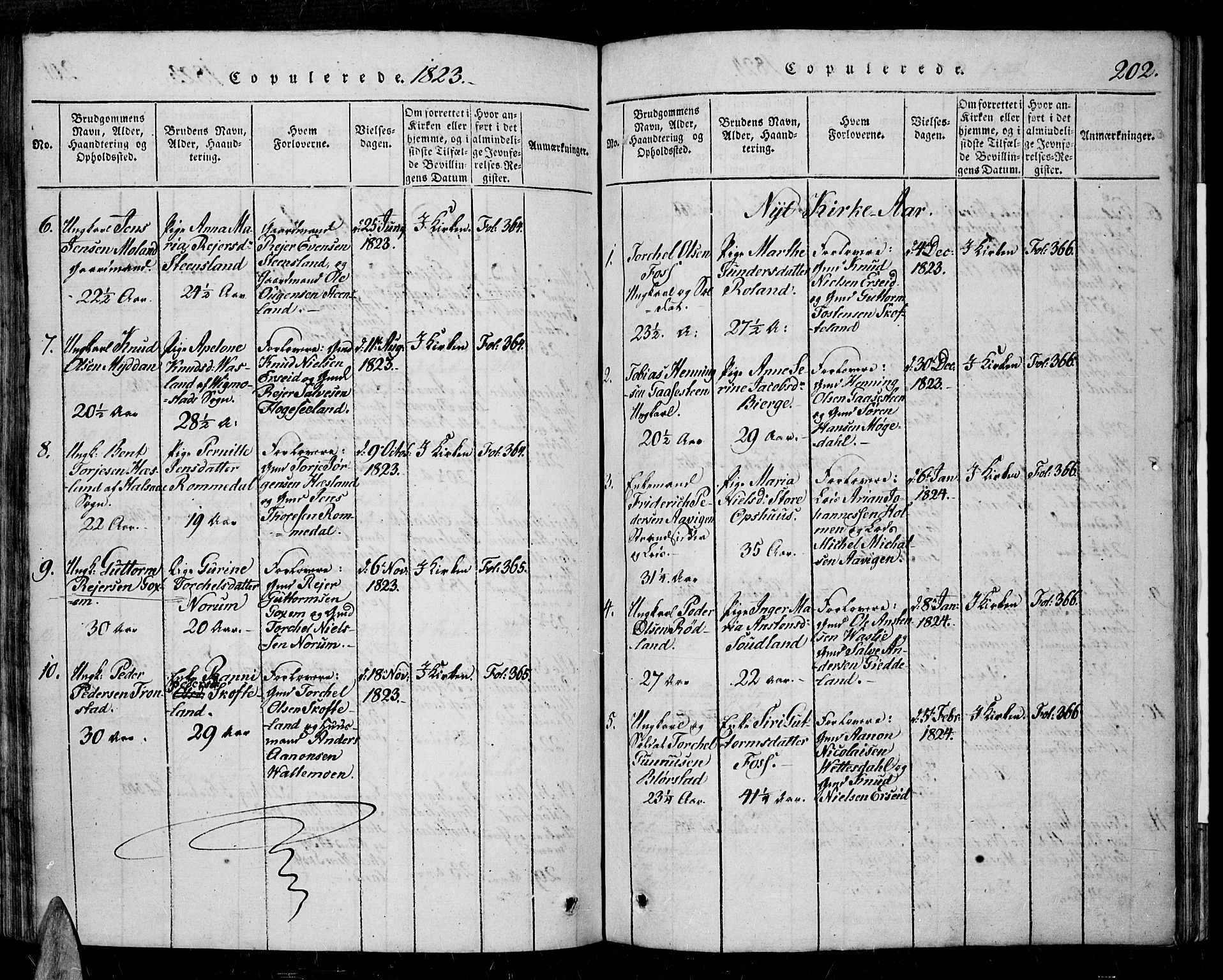 Sør-Audnedal sokneprestkontor, AV/SAK-1111-0039/F/Fa/Fab/L0005: Parish register (official) no. A 5, 1816-1830, p. 202