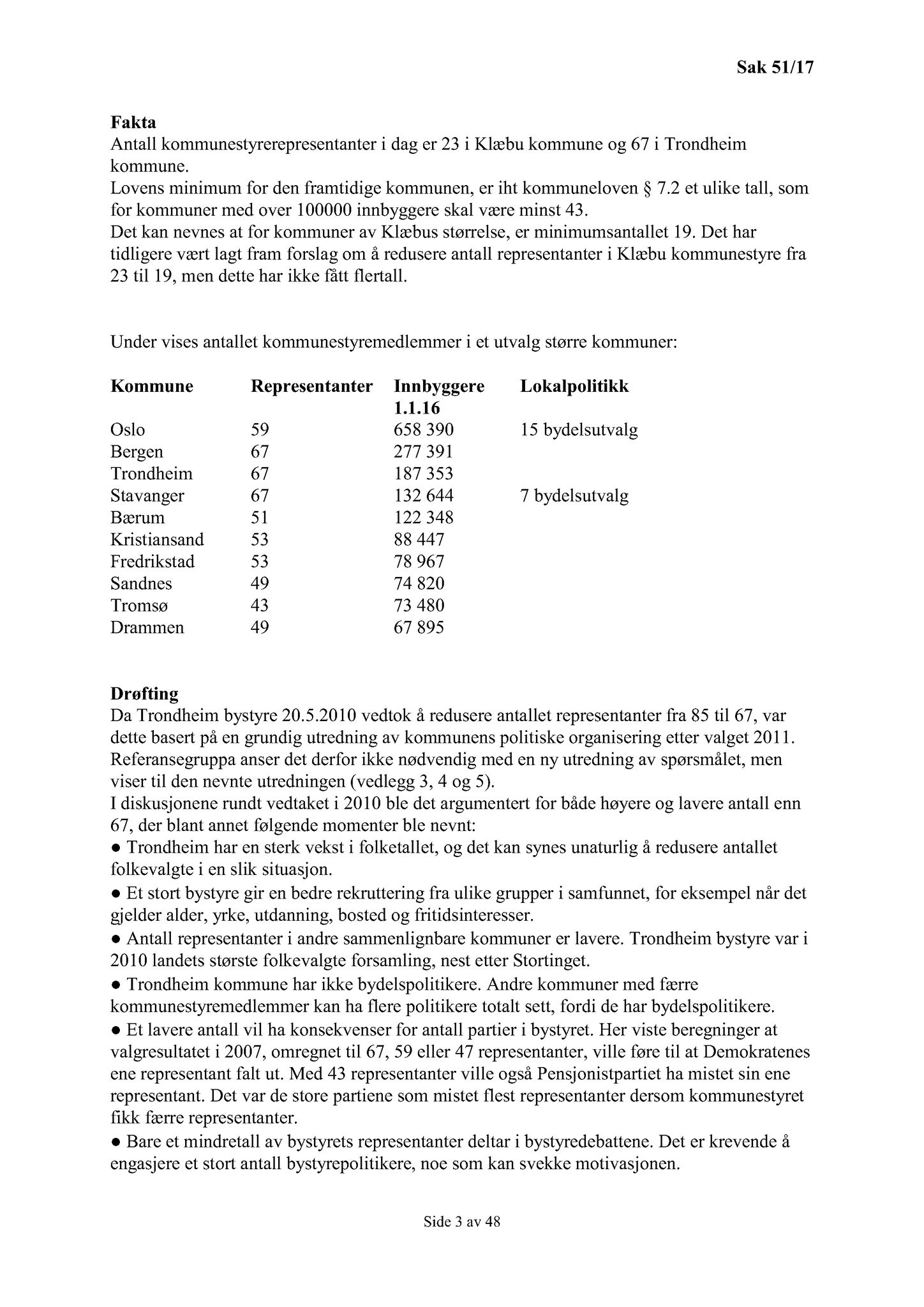 Klæbu Kommune, TRKO/KK/01-KS/L010: Kommunestyret - Møtedokumenter, 2017, p. 1293