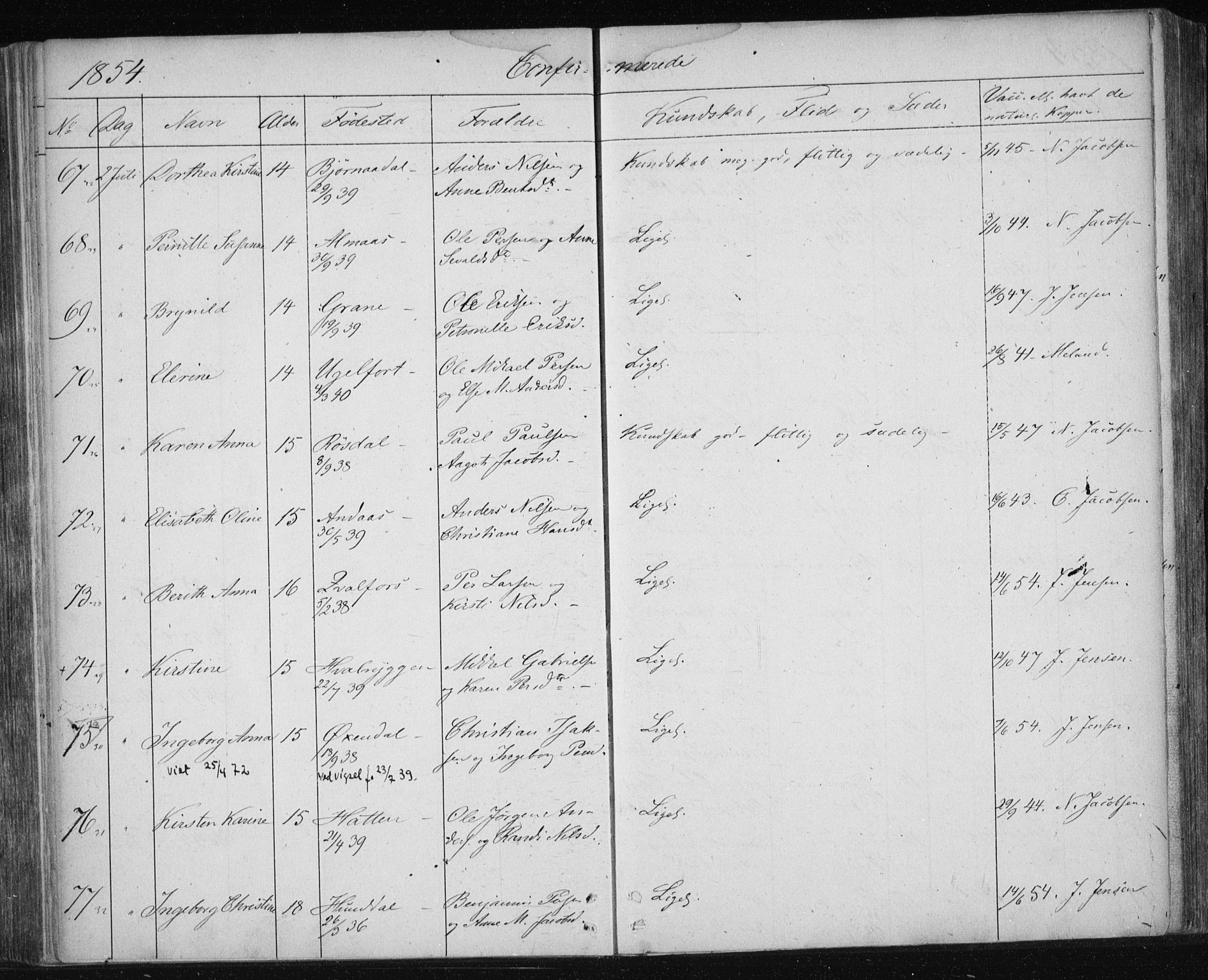 Ministerialprotokoller, klokkerbøker og fødselsregistre - Nordland, AV/SAT-A-1459/820/L0291: Parish register (official) no. 820A12, 1846-1854