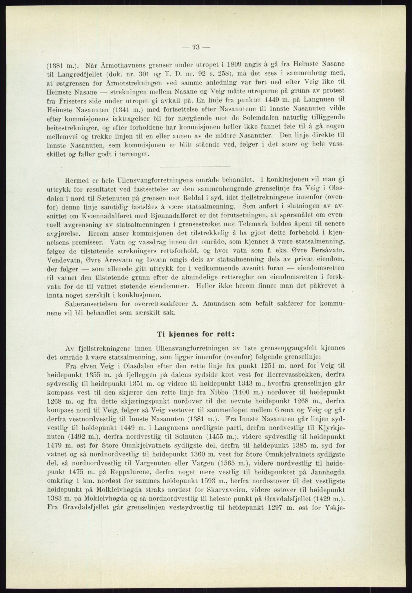 Høyfjellskommisjonen, AV/RA-S-1546/X/Xa/L0001: Nr. 1-33, 1909-1953, p. 679