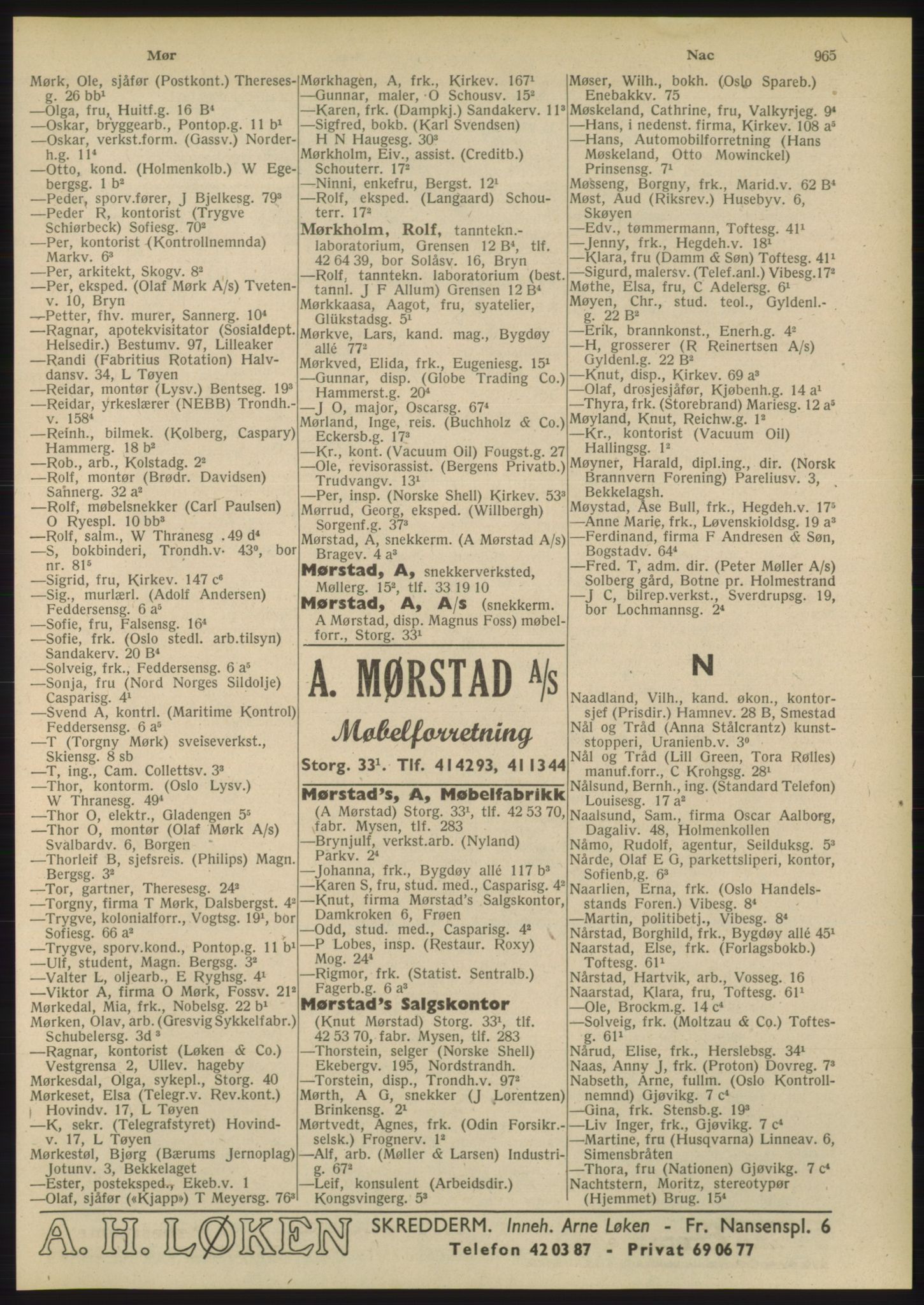 Kristiania/Oslo adressebok, PUBL/-, 1948, p. 965