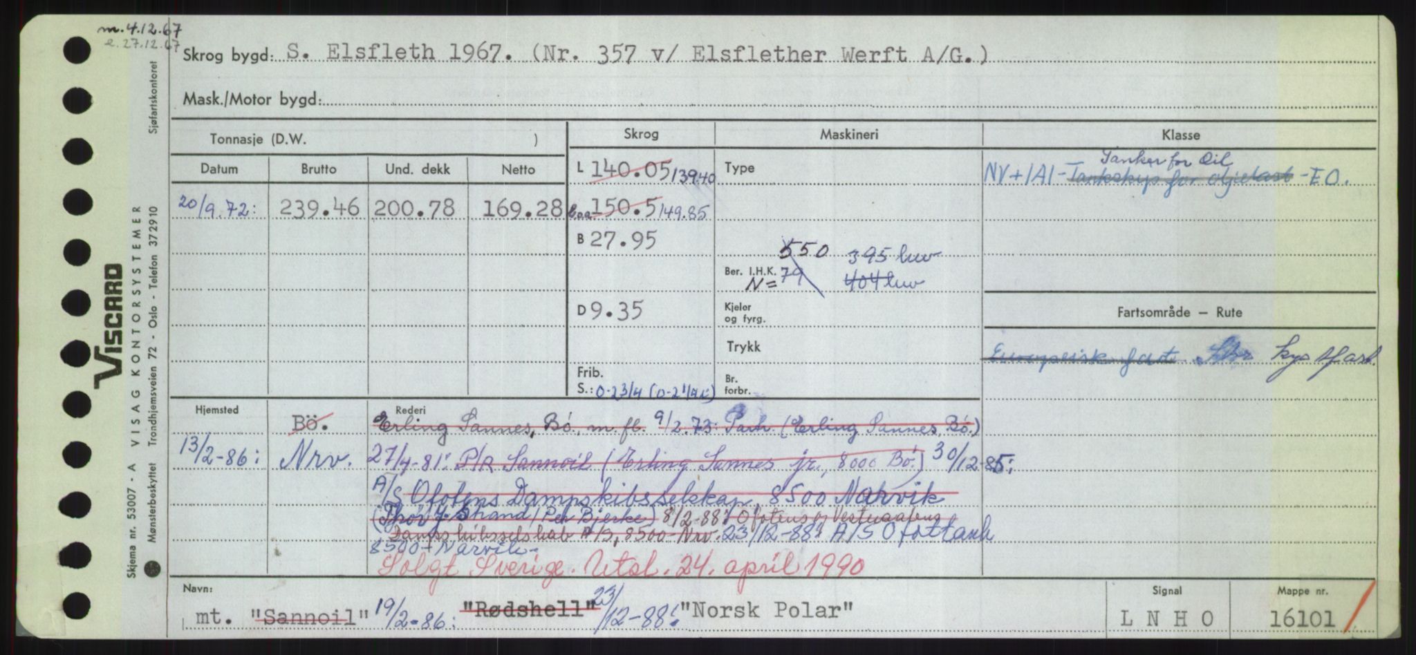 Sjøfartsdirektoratet med forløpere, Skipsmålingen, AV/RA-S-1627/H/Hd/L0027: Fartøy, Norhop-Nør, p. 161