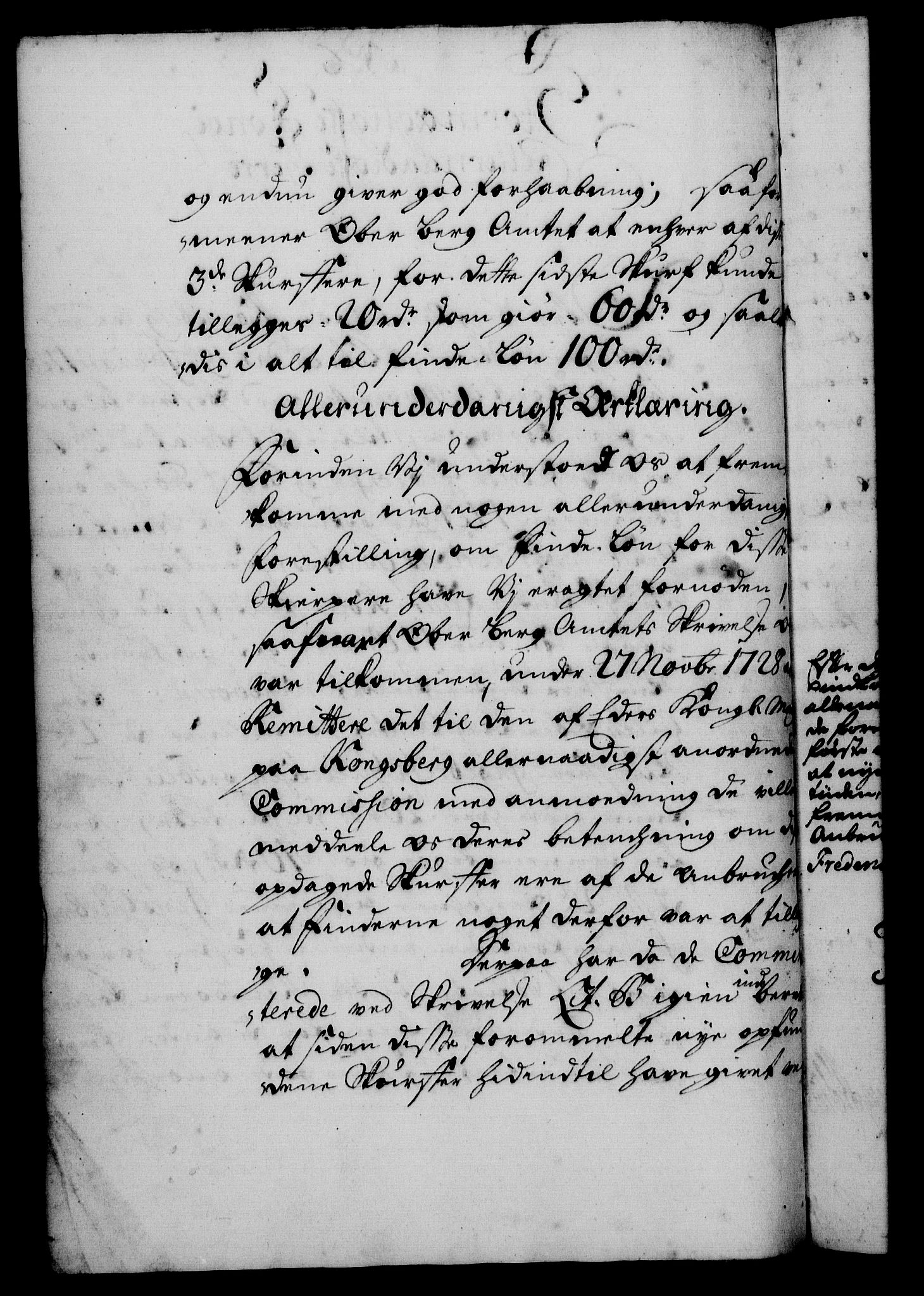 Rentekammeret, Kammerkanselliet, RA/EA-3111/G/Gf/Gfa/L0012: Norsk relasjons- og resolusjonsprotokoll (merket RK 52.12), 1729, p. 67