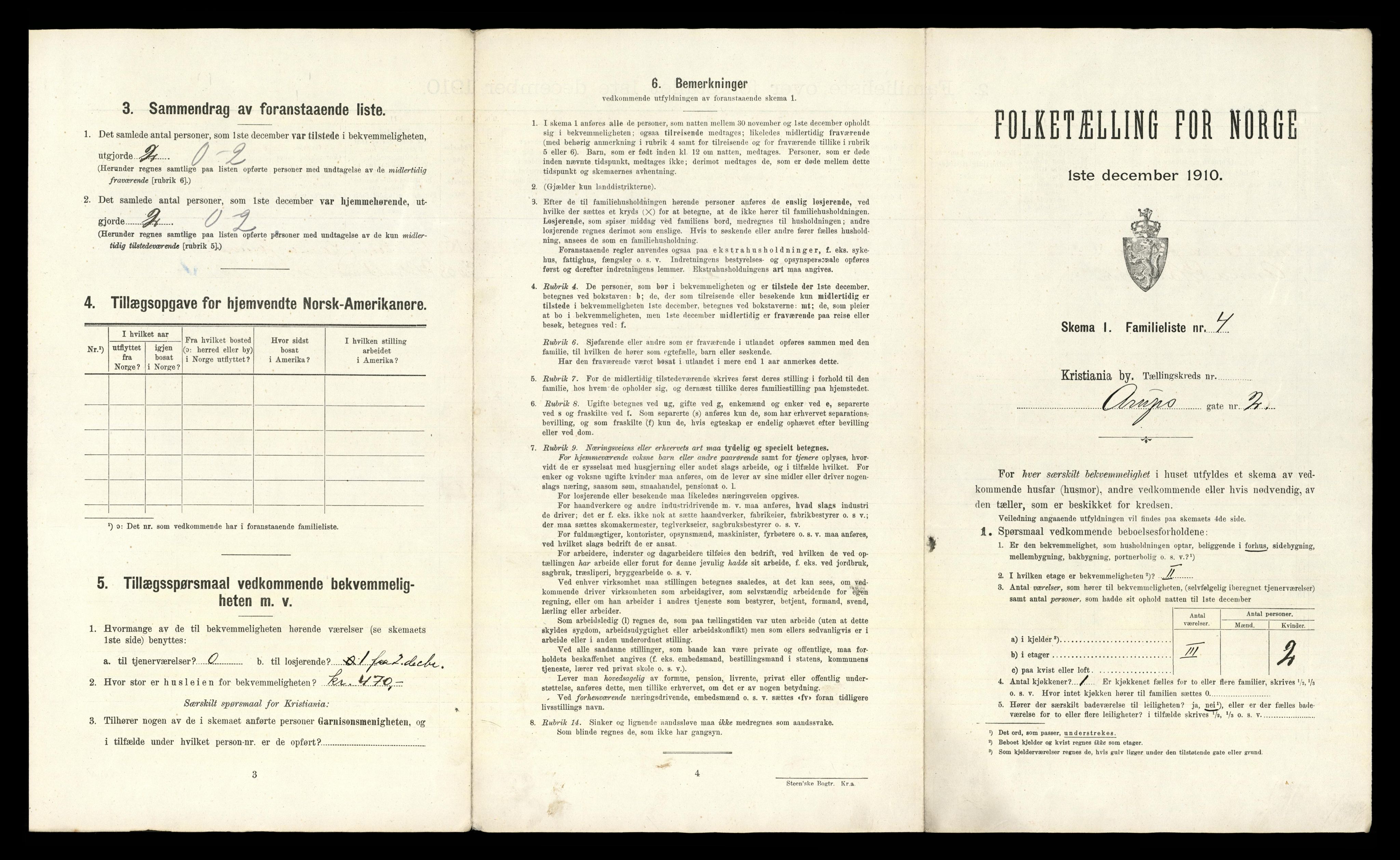 RA, 1910 census for Kristiania, 1910, p. 3207